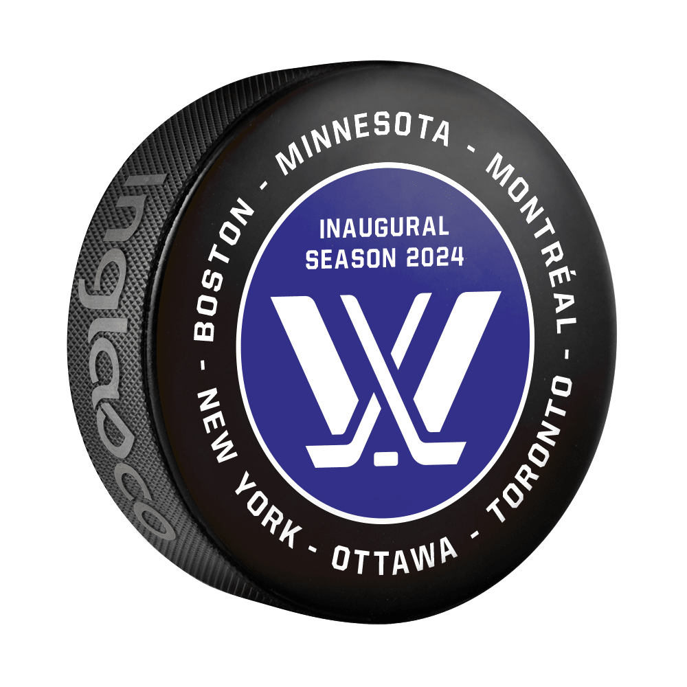 PWHL 2024 Inaugural Season Official Souvenir Puck - Pucks in