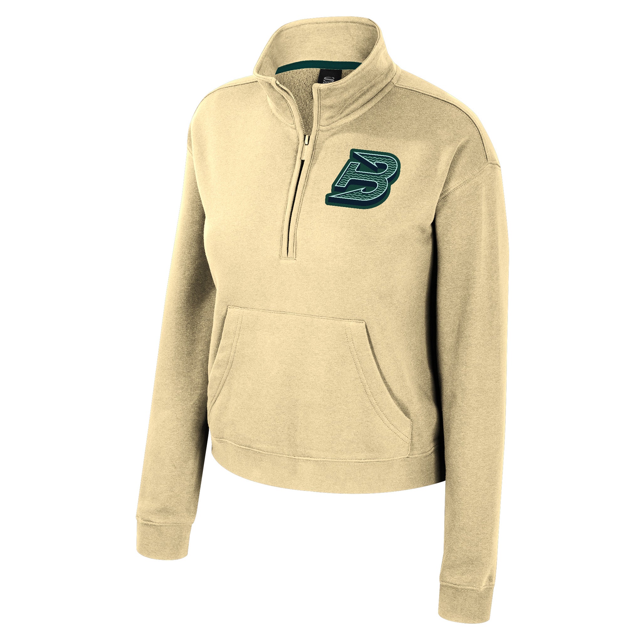 Women's Boston Fleet Stadium Essentials Varsity Manager 1/2 Zip Fleece Pullover - Limited Edition - Jacket in S