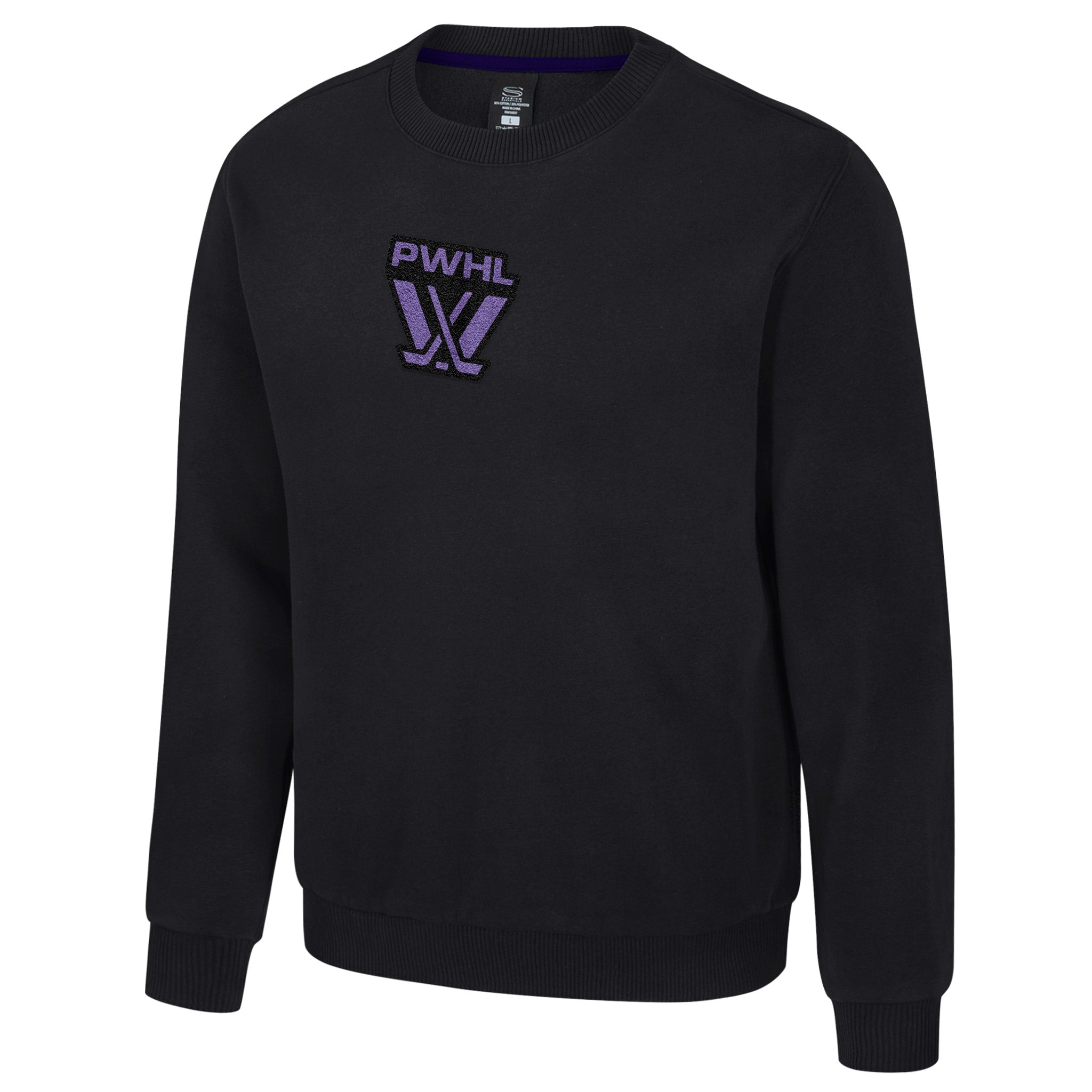 Adult PWHL Stadium Essentials Club Level Fleece Crew with Chenille Pat