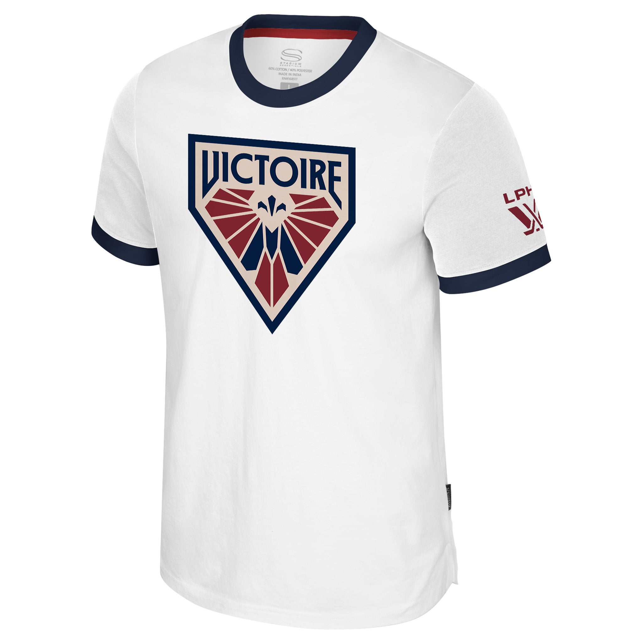 Montreal Victoire Adult Stadium Essentials Scoreboard 2 T-Shirt - T-Shirt in White