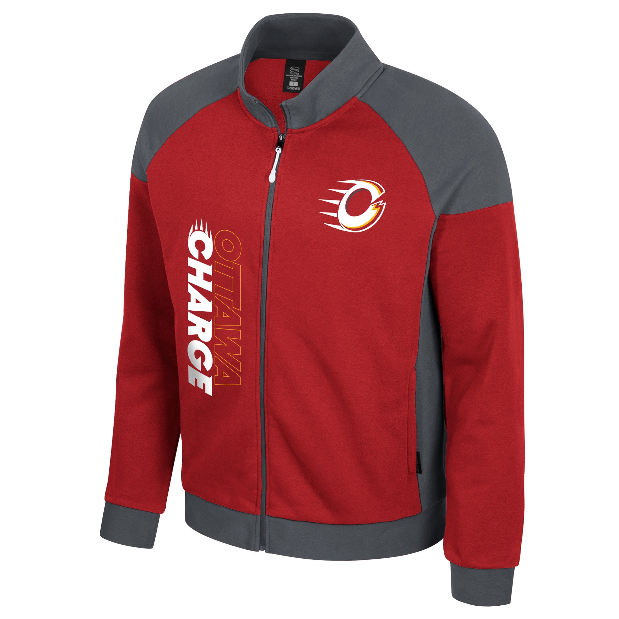 Ottawa Charge Adult Stadium Essentials Rafters FZ Jacket - Jacket in Red