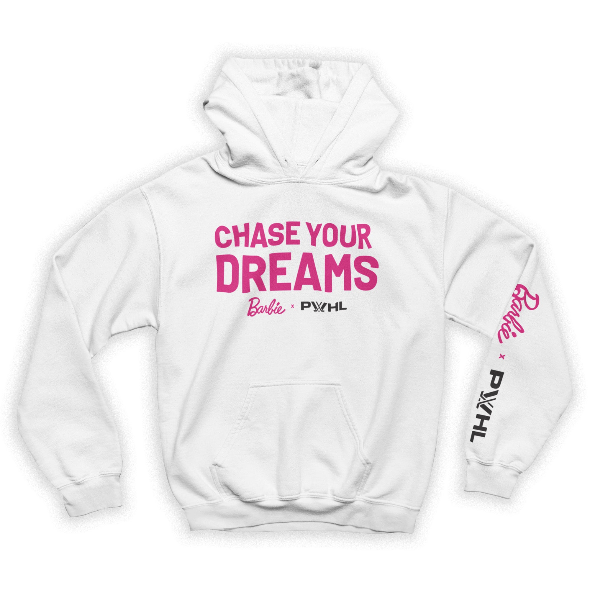 PWHL x Barbie Youth Chasing Dreams Hoodie - Hoodie in White
