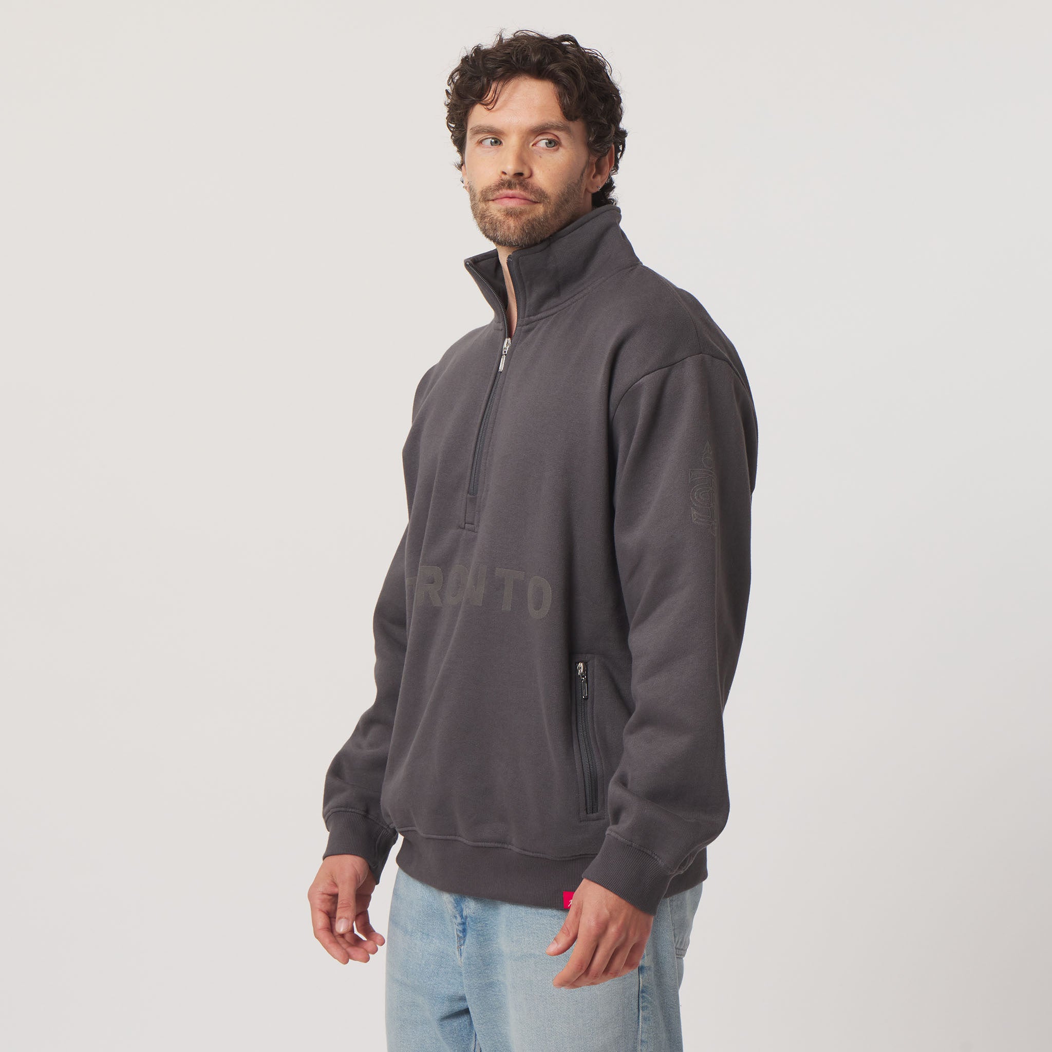 Adult Toronto Sceptres Sportiqe Tonal Sainz Quarter Zip - Quarter Zip in S