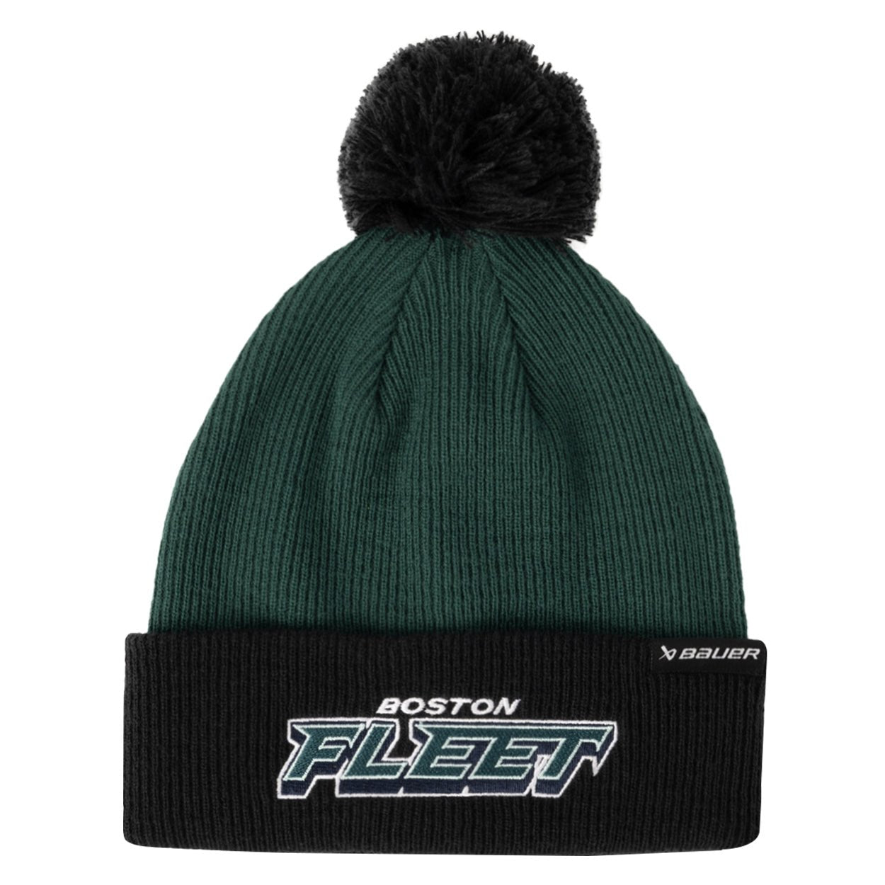 Boston Fleet Adult Bauer Knit Pom - Hat in Green