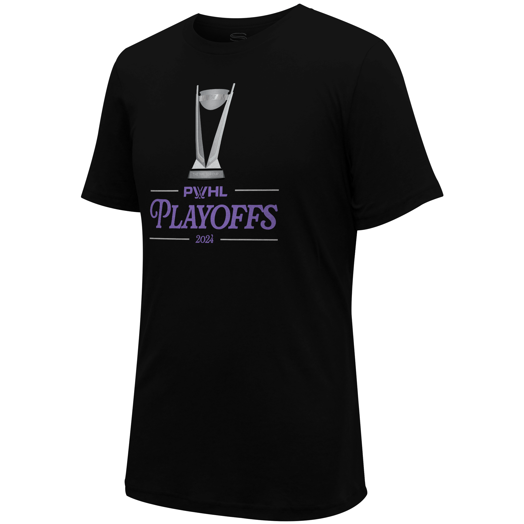 PWHL Playoffs Trophy T-Shirt - T-Shirt in Black