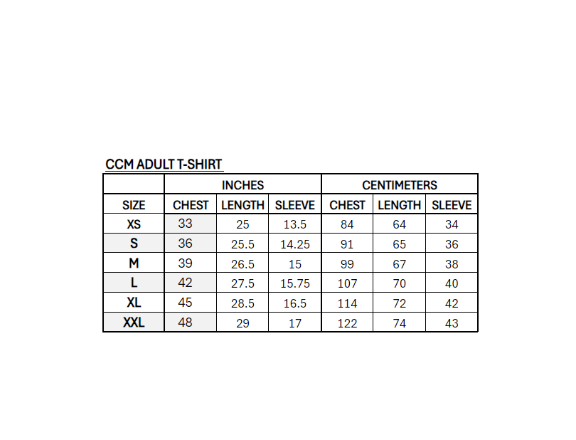 New York Sirens Adult CCM Her Future is Now Player Graphic T-Shirt - T-Shirt in White