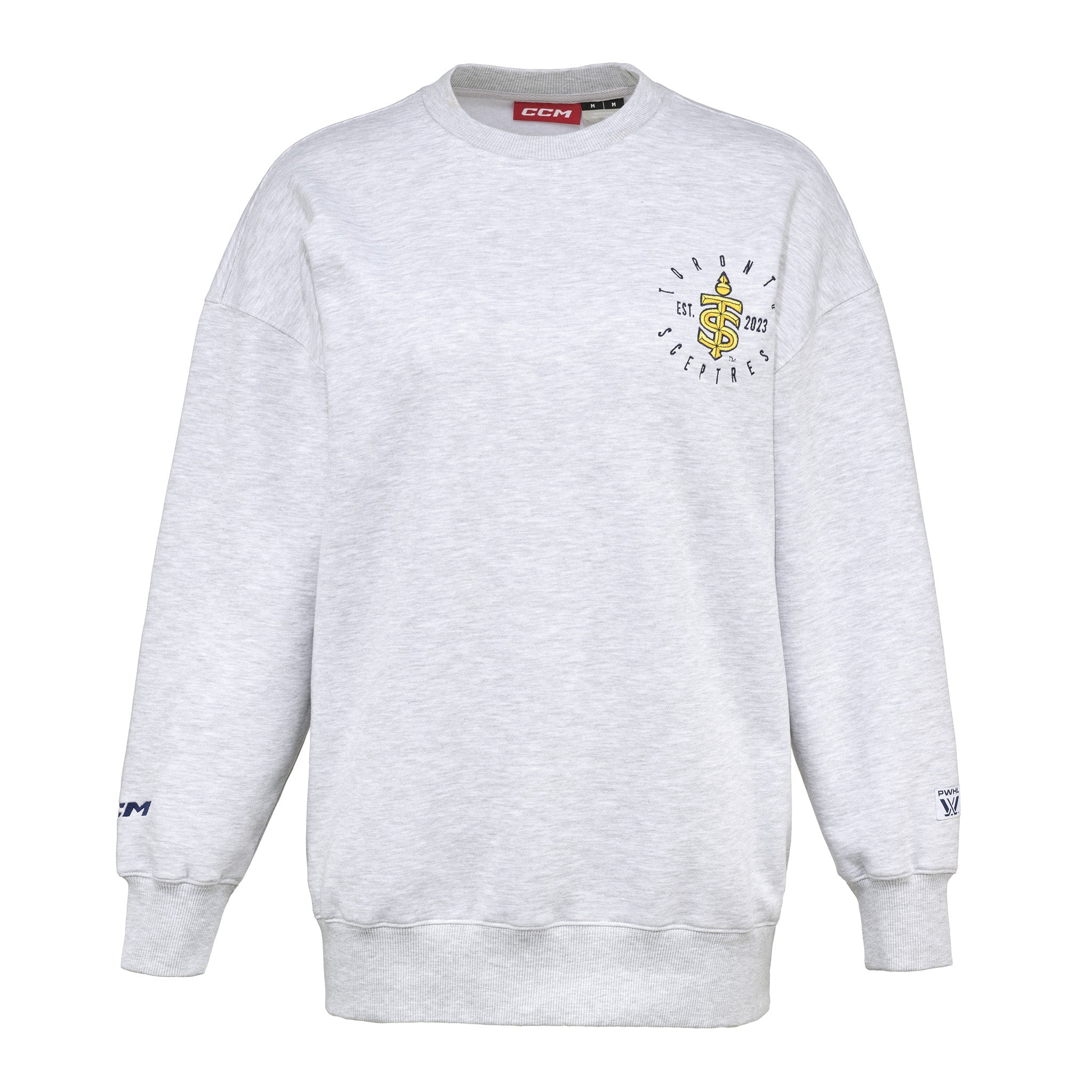 Women's Toronto Sceptres CCM Circle Logo Oversized Crew - Crewneck in S