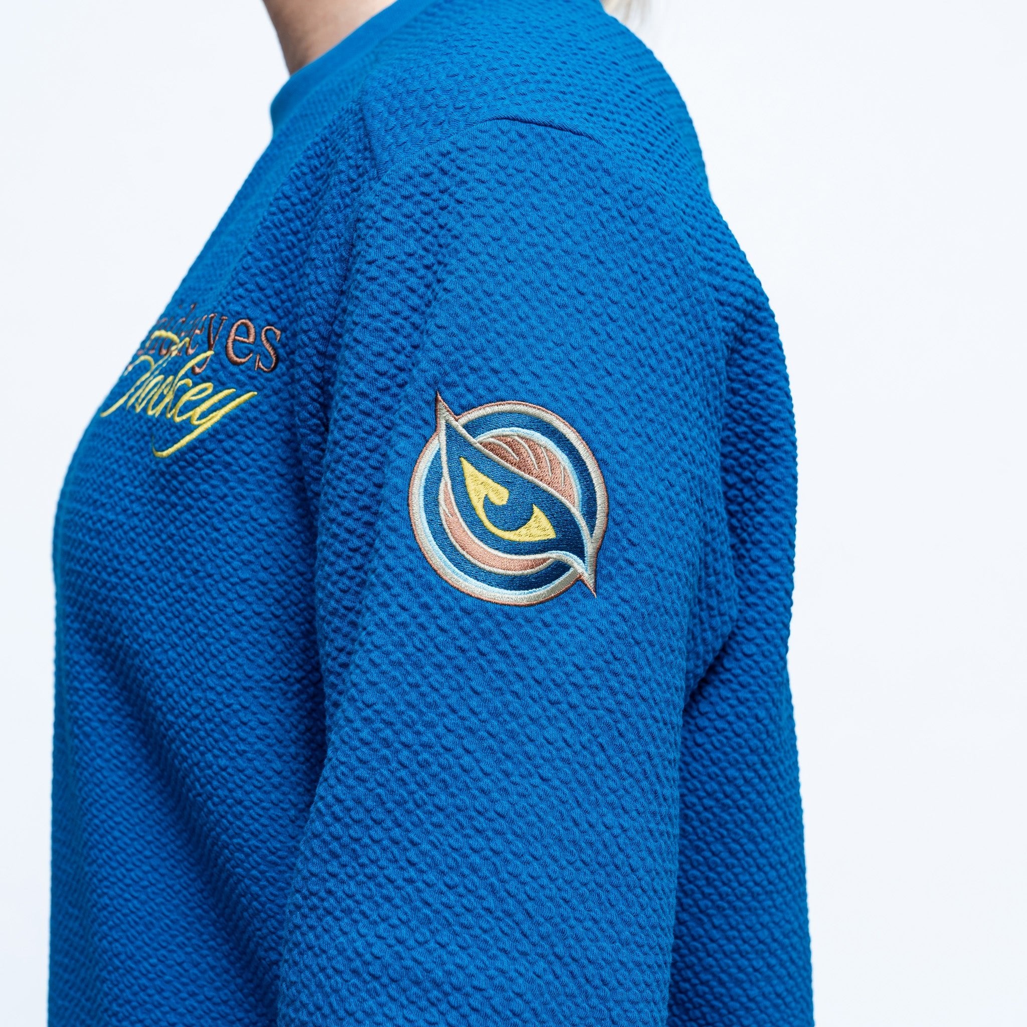 Adult Vancouver Goldeneyes Royalty Waffle Crew - Crewneck in XS