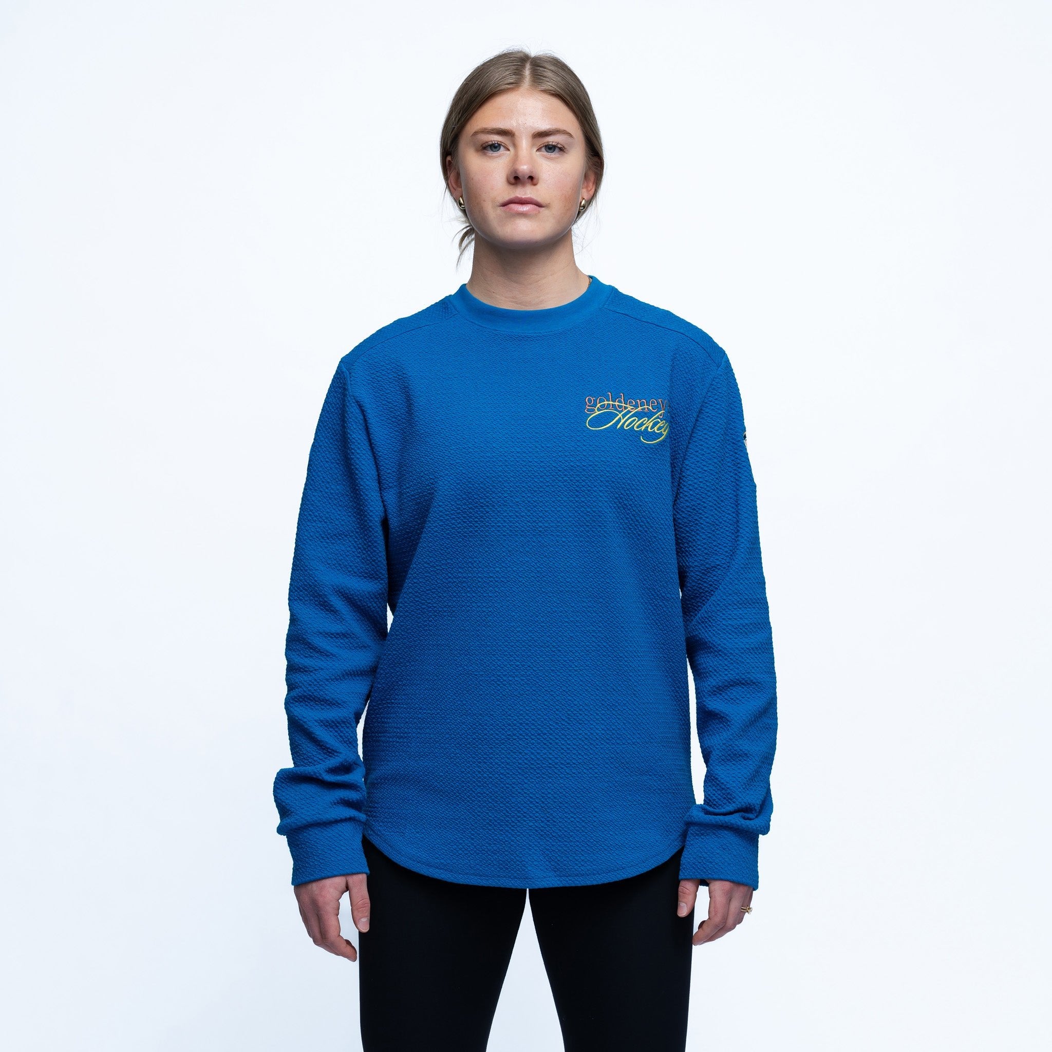 Adult Vancouver Goldeneyes Royalty Waffle Crew - Crewneck in XS