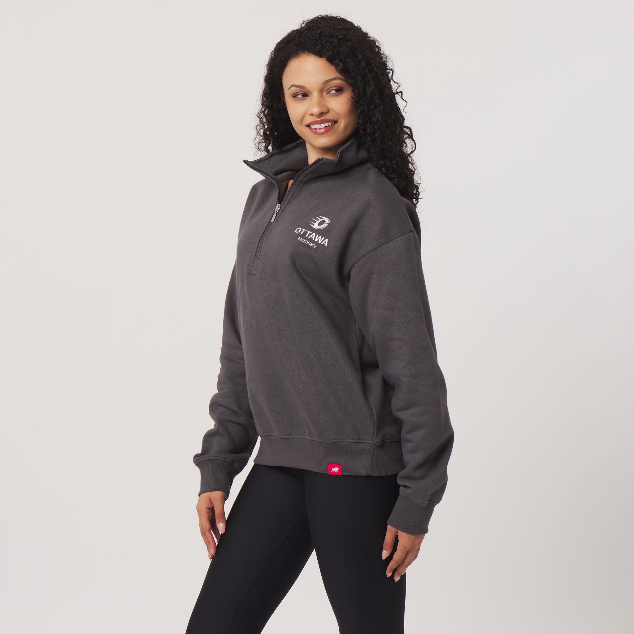 Women's Ottawa Charge Sportiqe Marant Quarter Zip - Quarter Zip in S