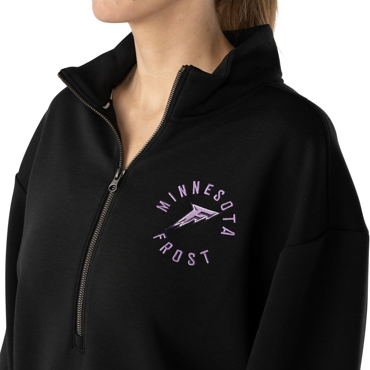 Minnesota Frost Adult Bauer Envoy Half Zip - Half Zip in S