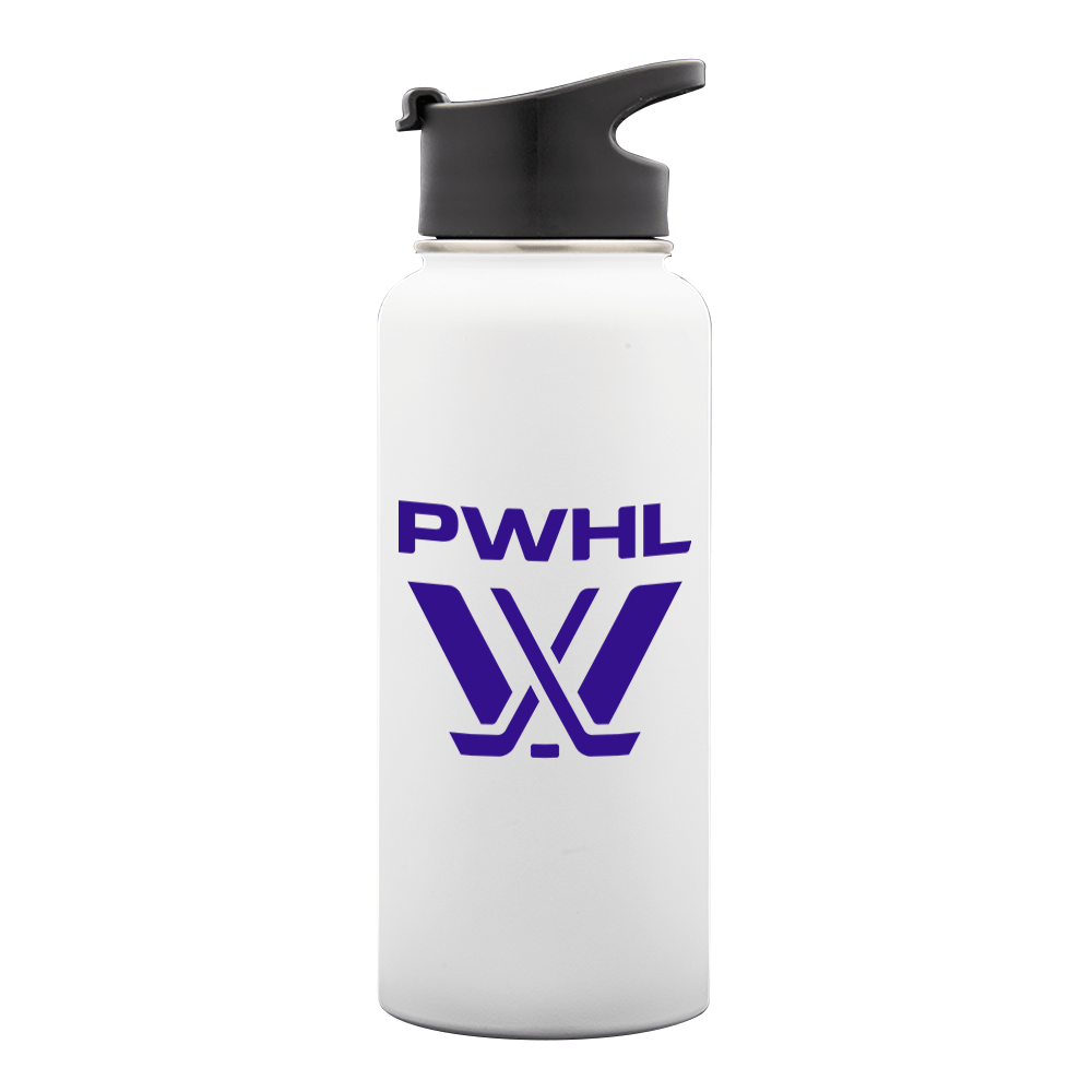 PWHL 32 oz 3 in 1 Vacuum Bottle Kit - Drinkware in White