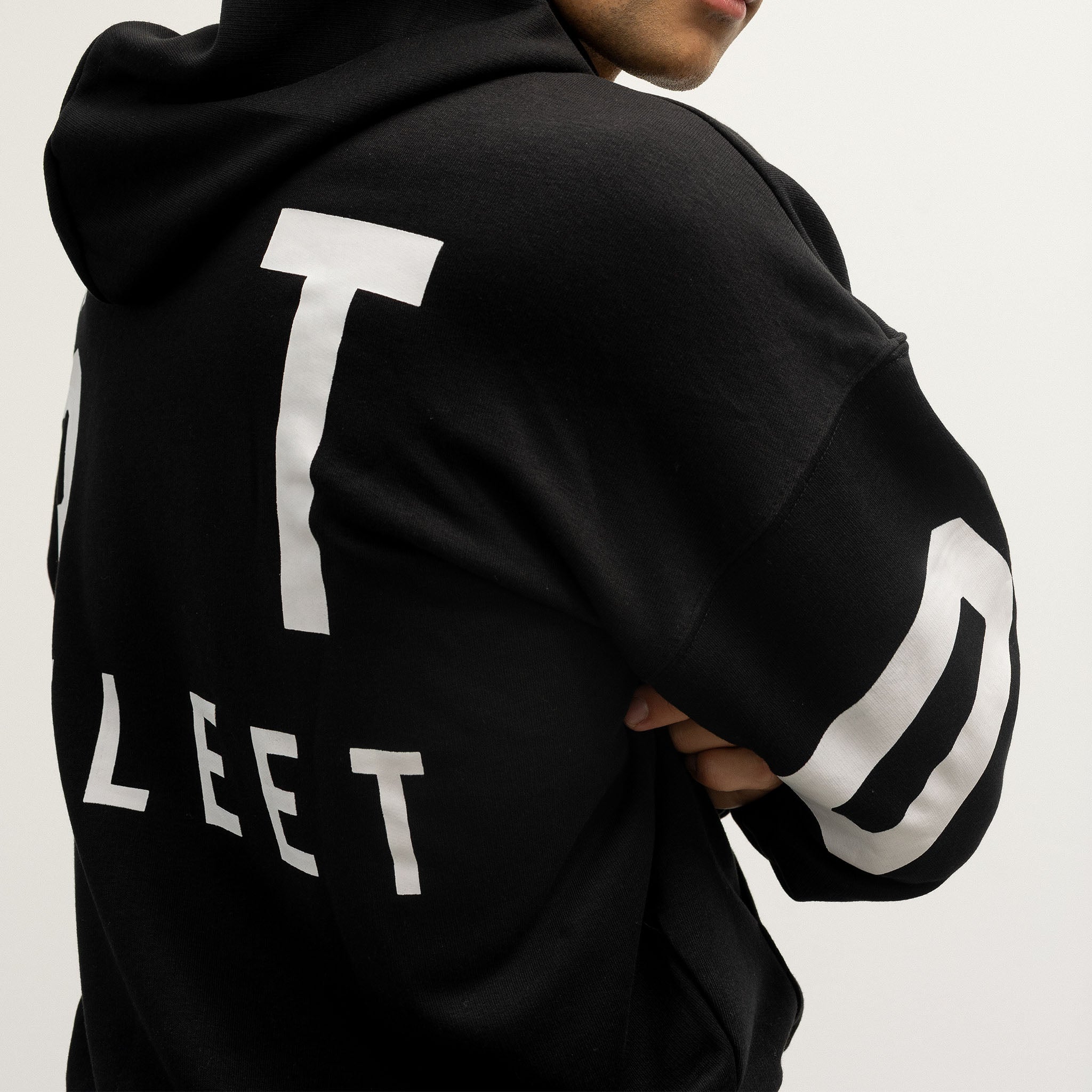 Adult Boston Fleet Line Change Warm Up Hoodie - Hoodie in S