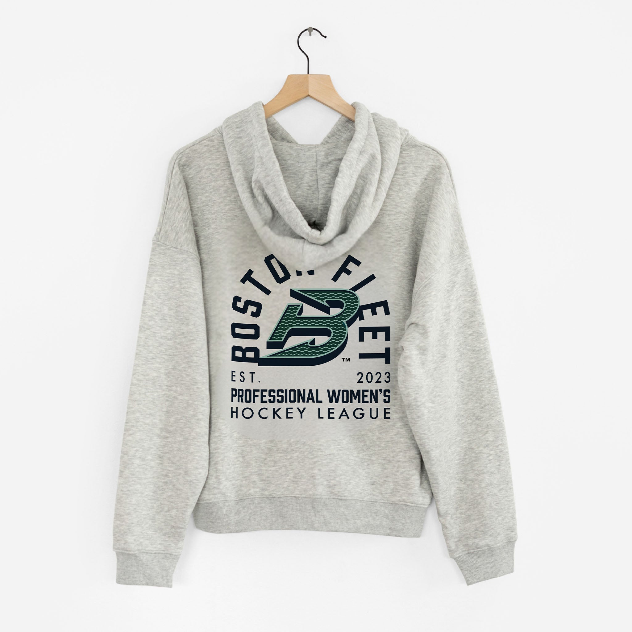 Adult Boston Fleet Line Change Zip - Up Hoodie - Hoodie in S