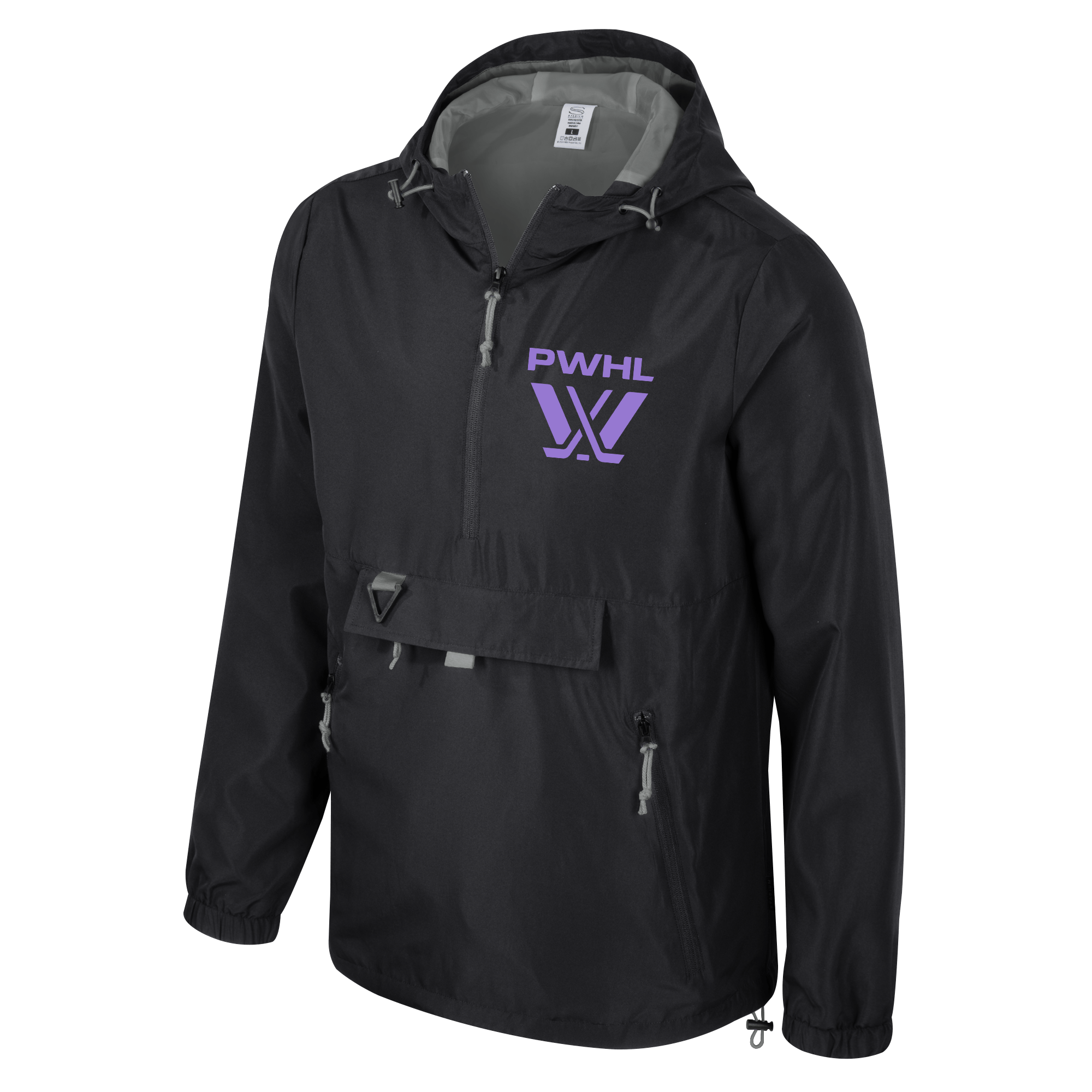 PWHL Adult Stadium Essentials Compete Quarter Zip Hybrid Jacket 2 PWHL Adult Stadium Essentials Compete Quarter Zip Hybrid Jacket 2