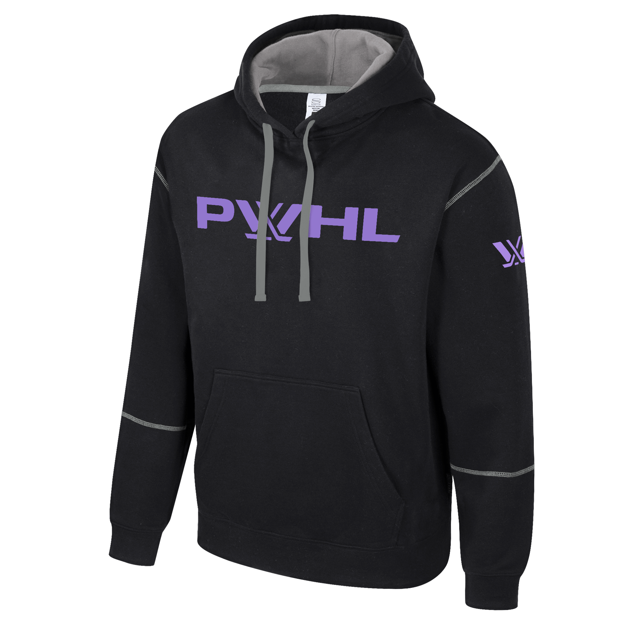 PWHL Adult Stadium Essentials Monument Hoodie - Hoodie in Black