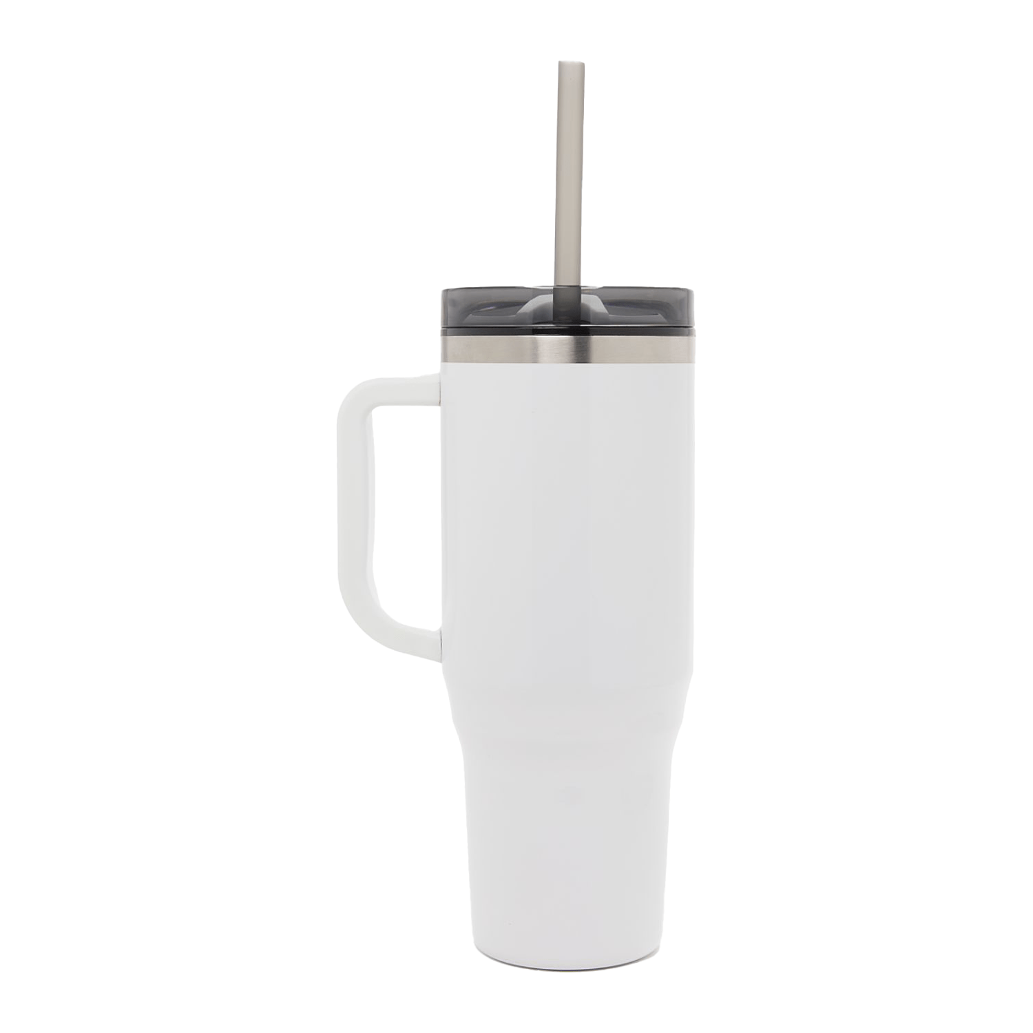 Boston Fleet 40 oz Eco - Friendly Straw Tumbler - Drinkware in White