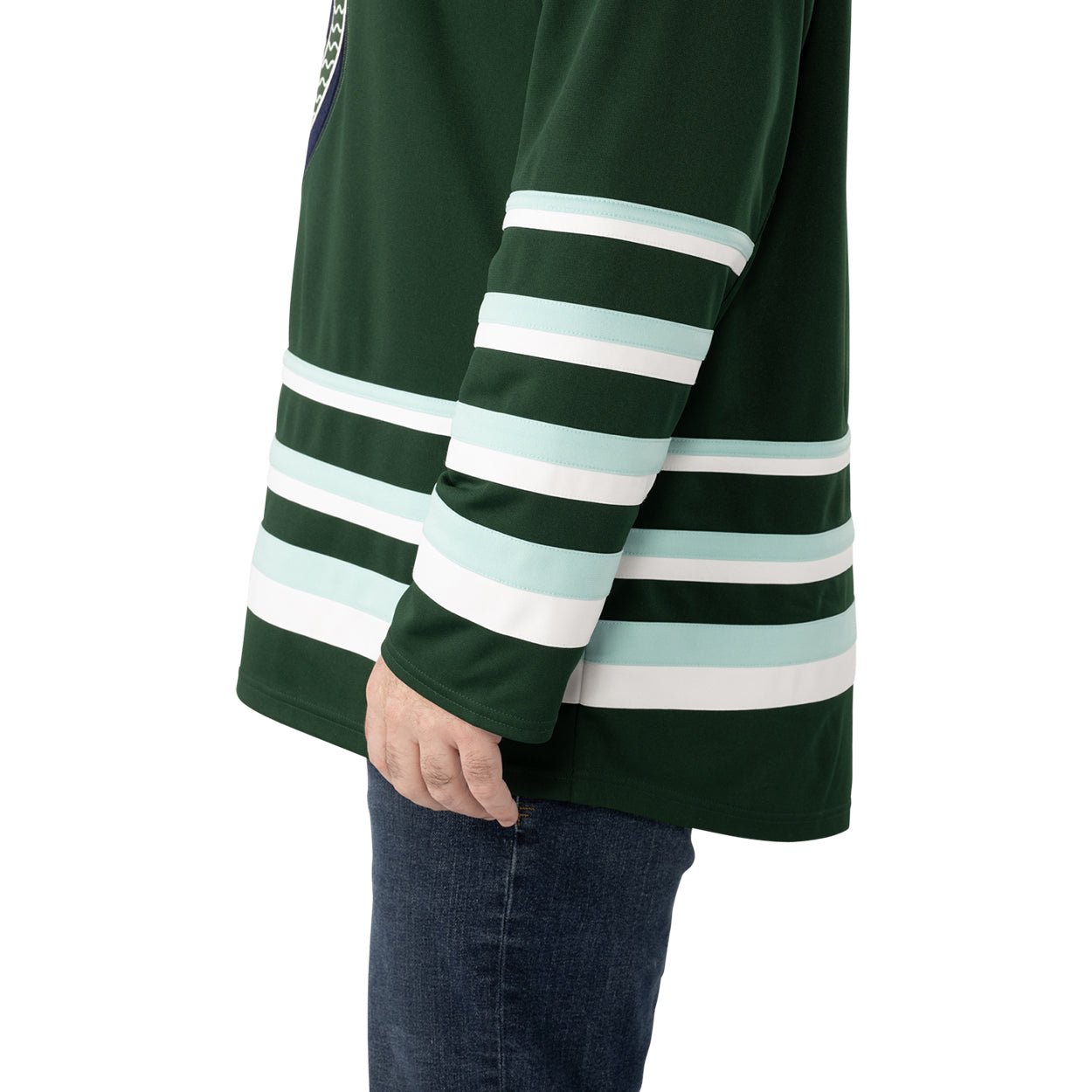 Boston Fleet Adult Bauer Replica Home Jersey - Jersey in Green
