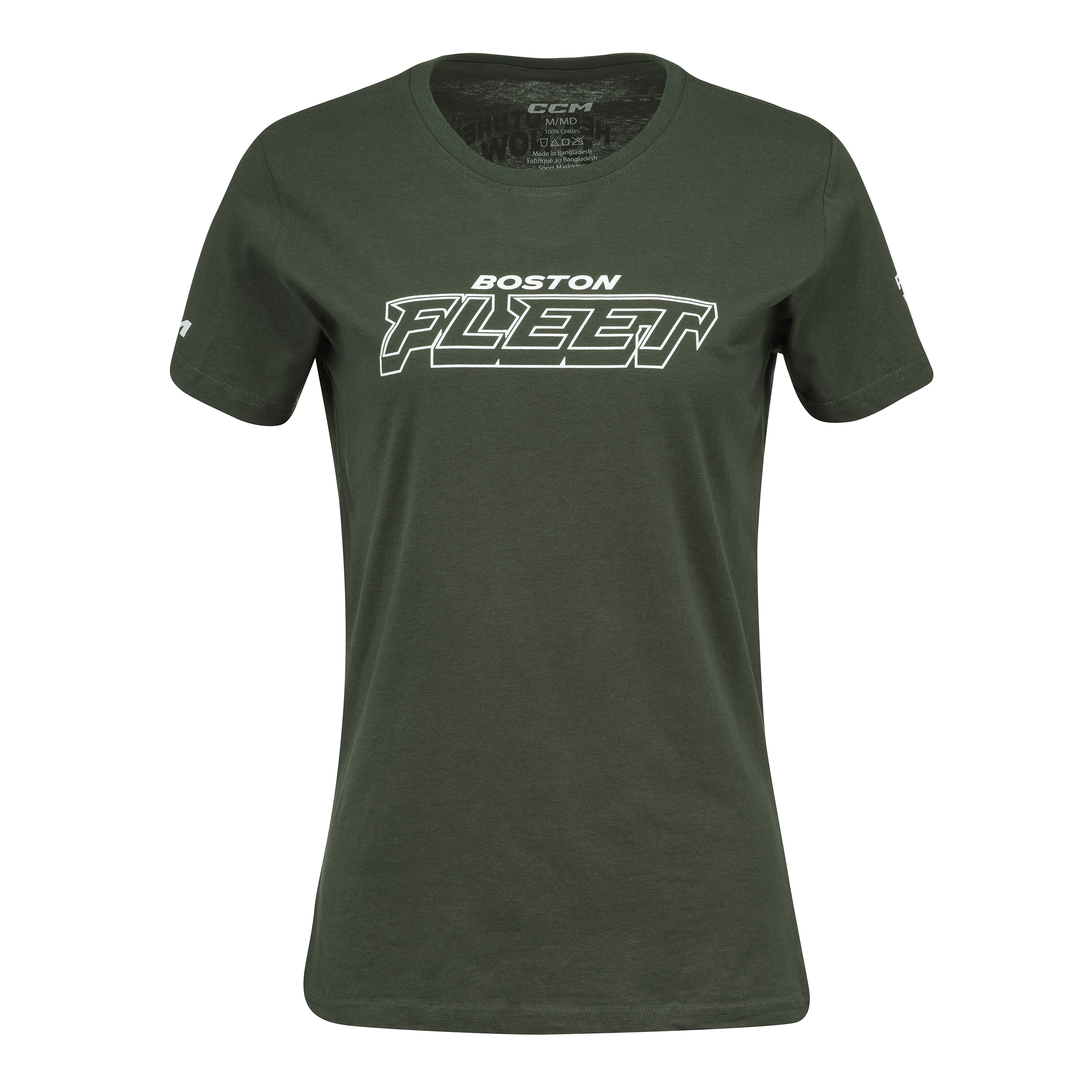 Boston Fleet Adult CCM Her Future is Now T-Shirt - T-Shirt in Green