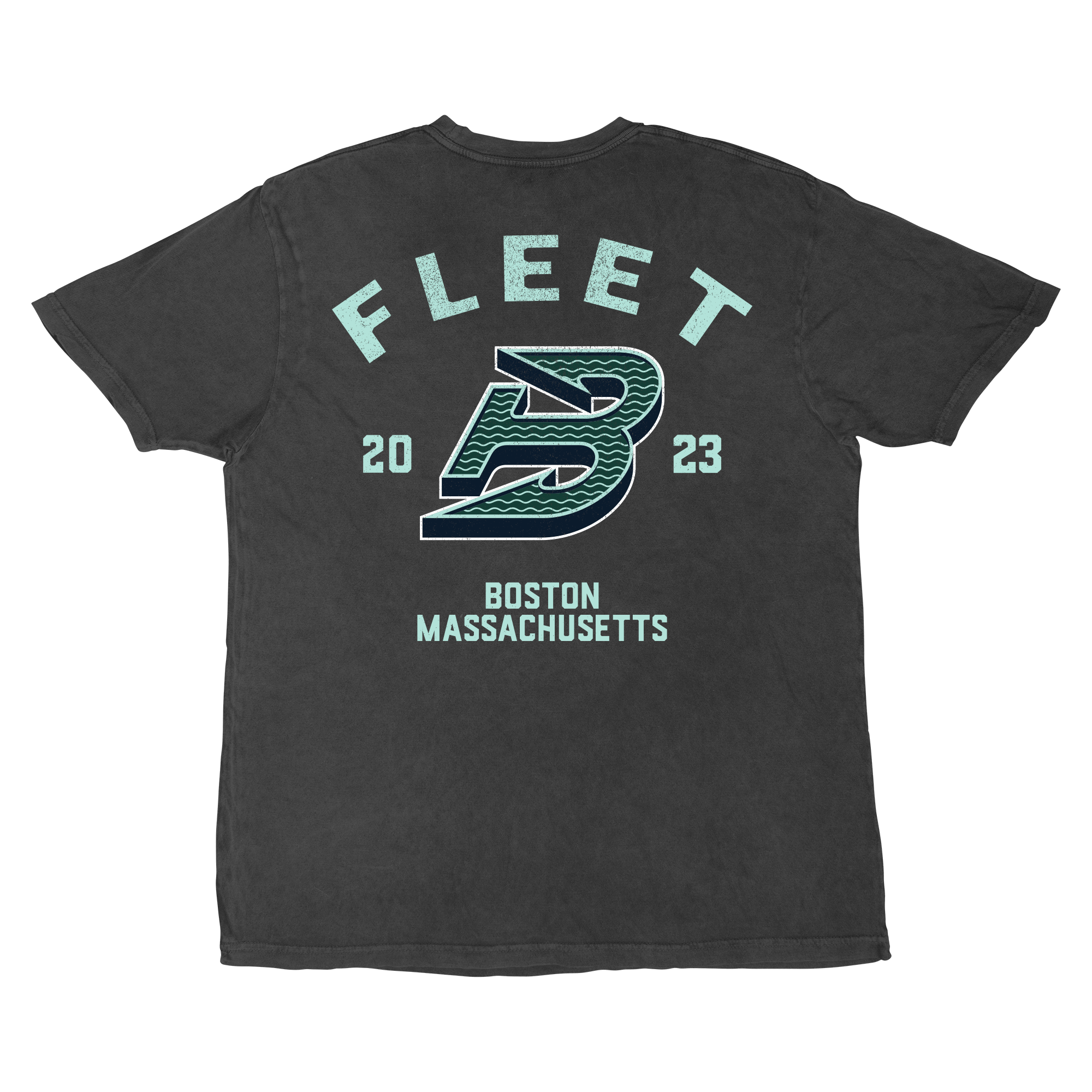 Pre - Order Boston Fleet Adult Stadium Essentials Get Back Vintage T-Shirt - T-Shirt in Vintage Black
