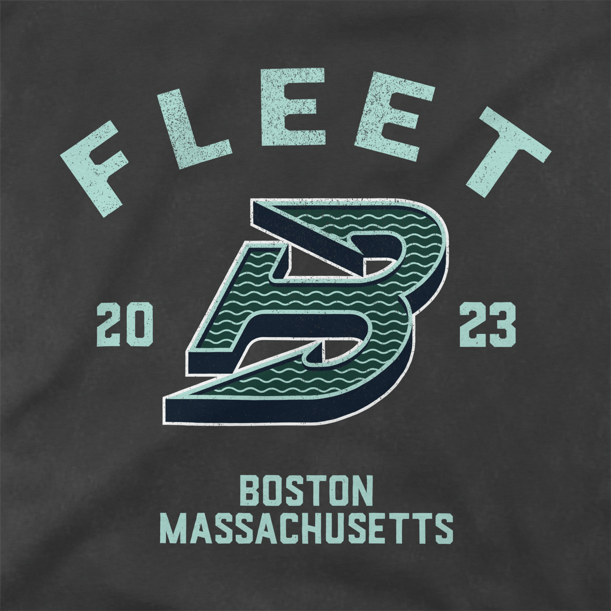 Pre - Order Boston Fleet Adult Stadium Essentials Get Back Vintage T-Shirt - T-Shirt in Vintage Black