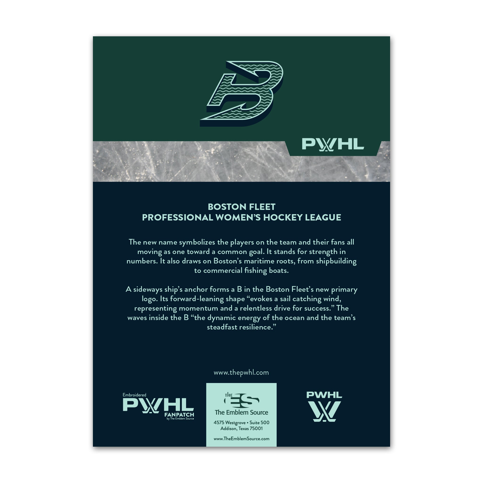 Boston Fleet FanPatch Sticker - Collectibles in Green