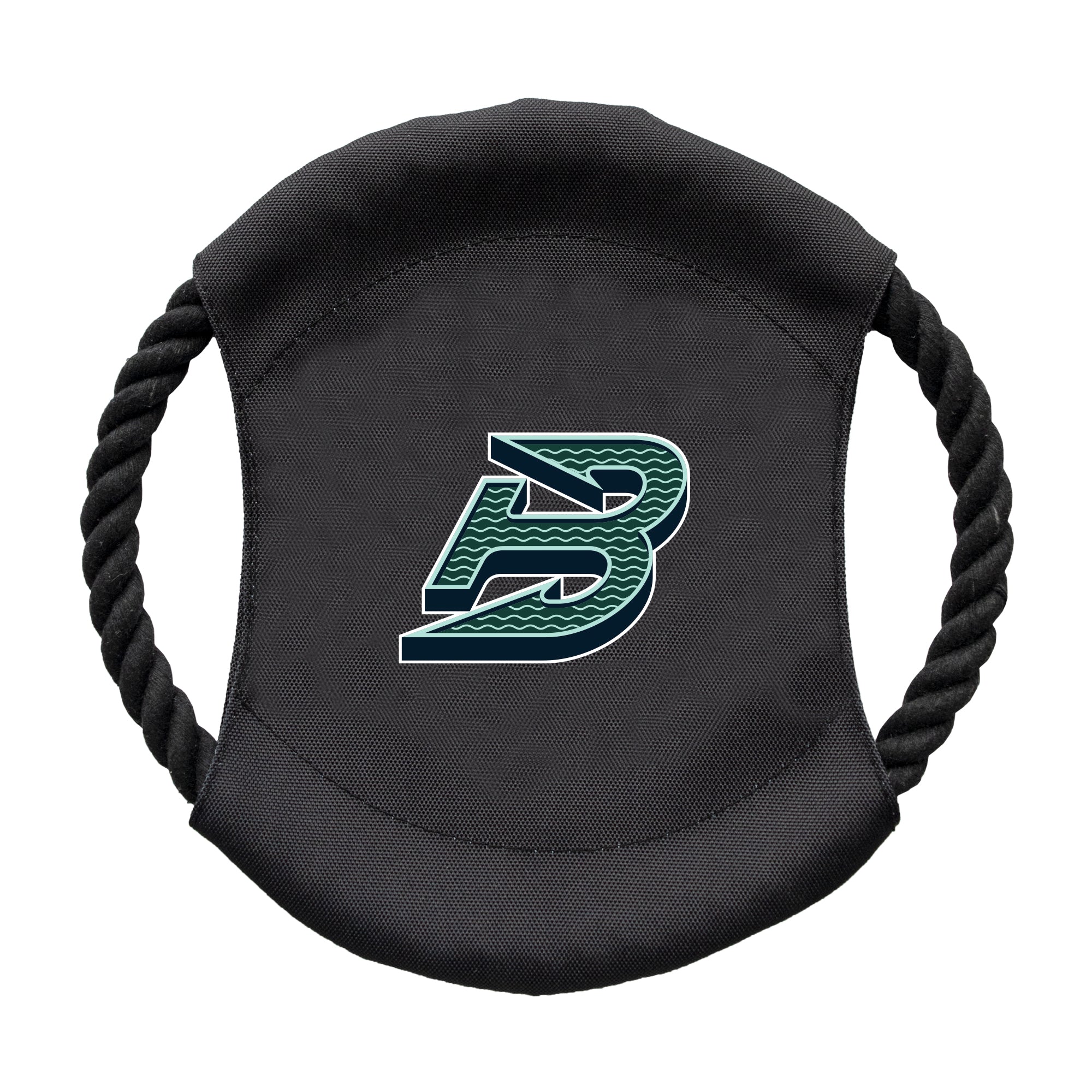 Boston Fleet Flying Disc Pet Toy - Pet in Black