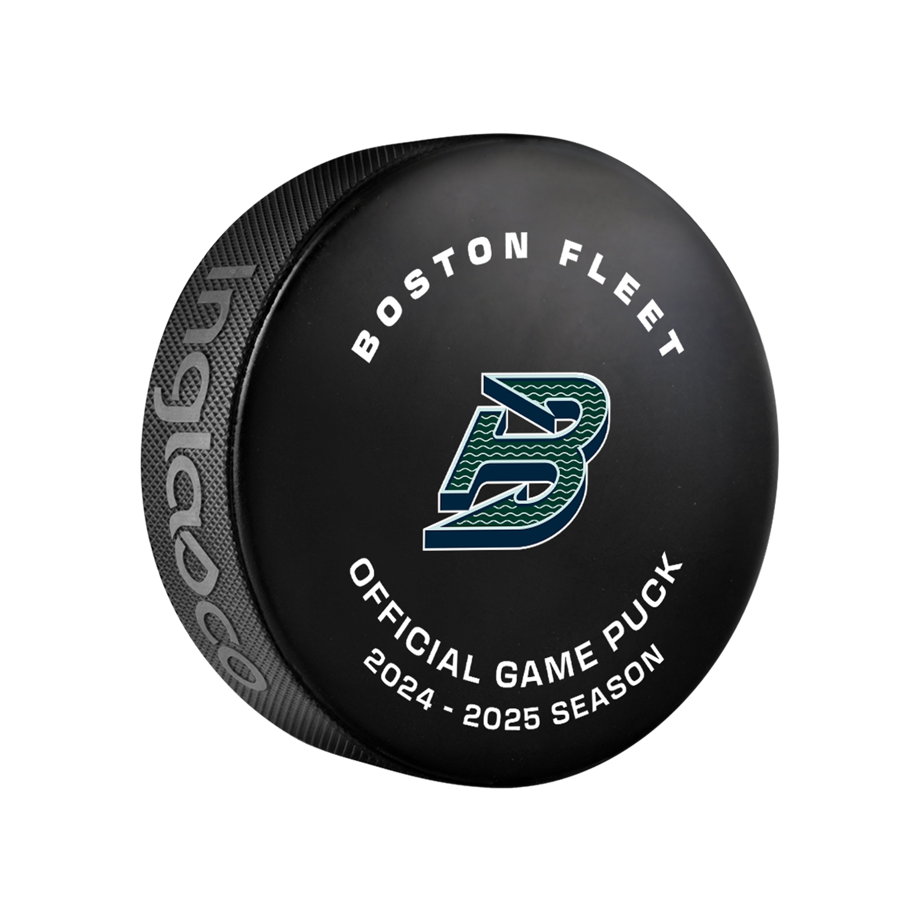 Boston Fleet Official Game Day Puck - Pucks in Black