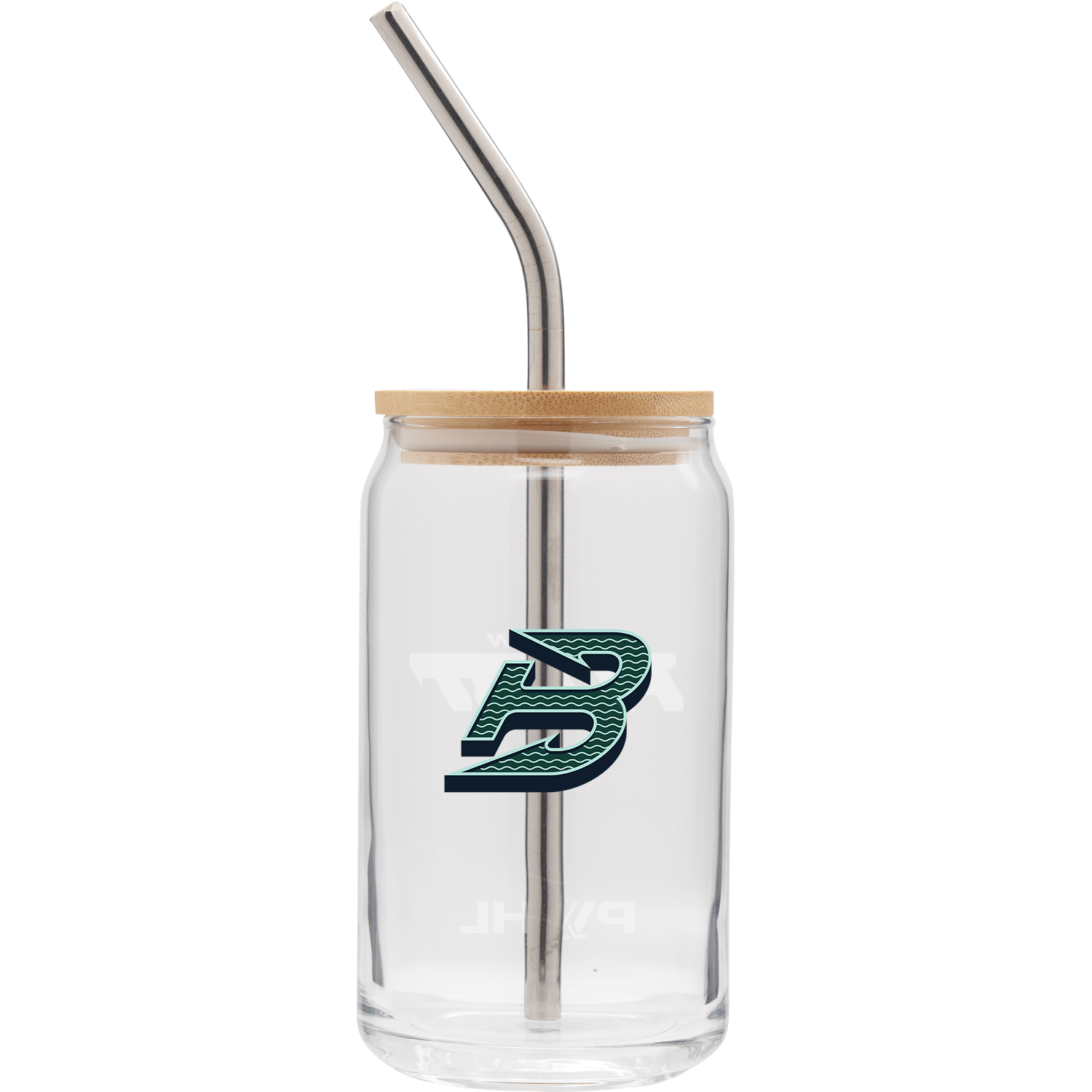Boston Fleet Soda Can Glass with Lid and Straw - Drinkware in Clear