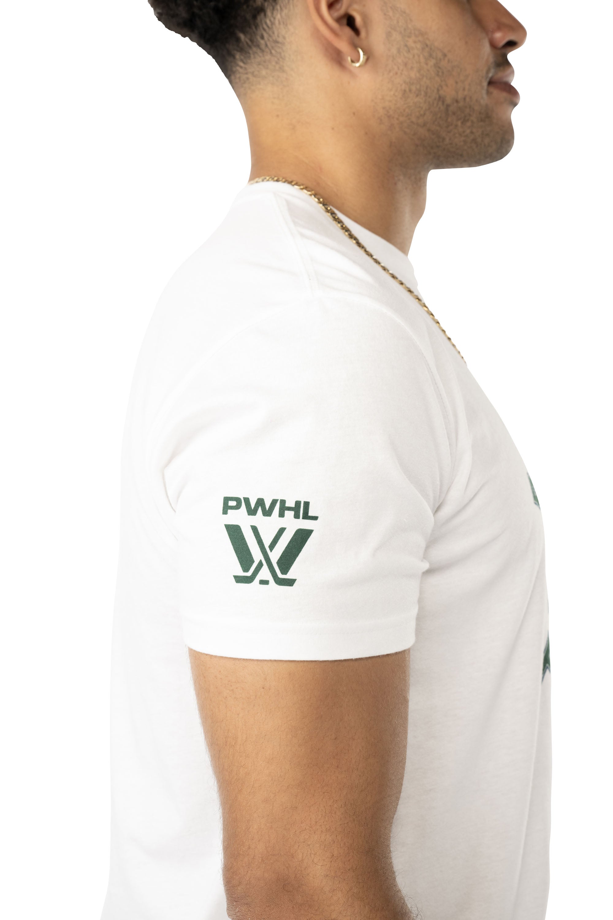 Boston Fleet Unisex Bauer Circle Logo T-Shirt - T-Shirt in White