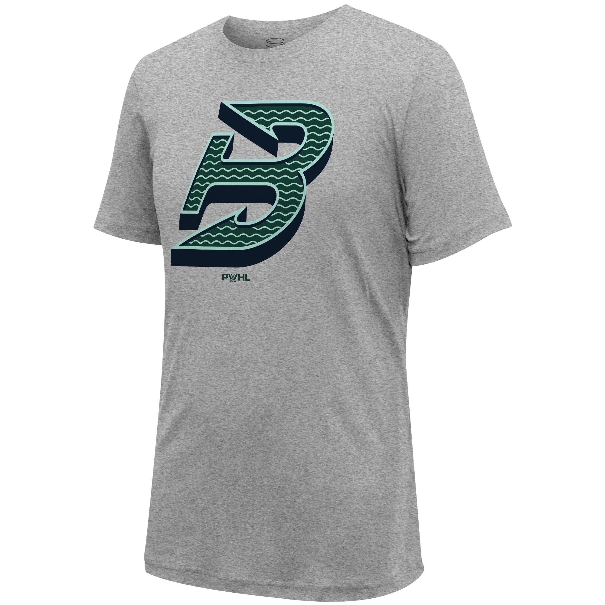 Boston Fleet Unisex Stadium Essentials Logo T-Shirt - T-Shirt in Grey