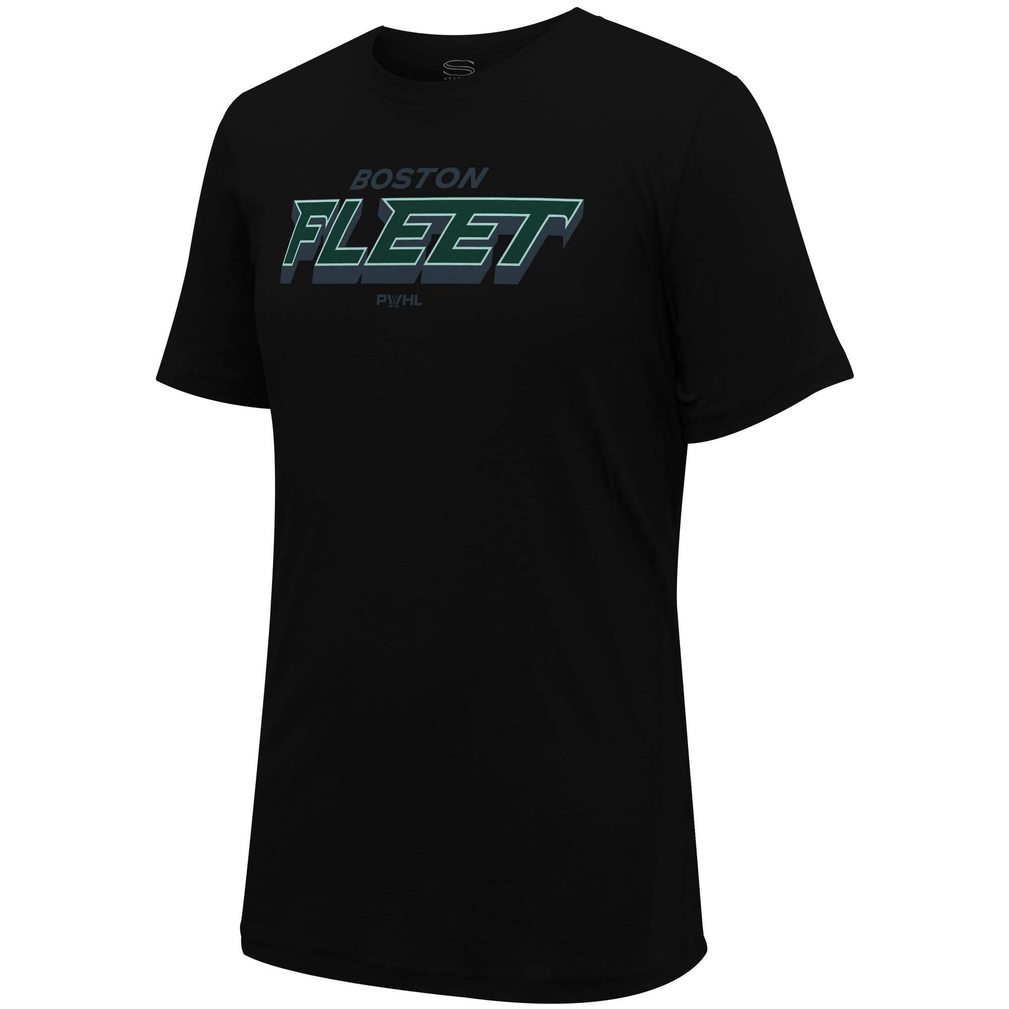 Boston Fleet Unisex Stadium Essentials Wordmark T-Shirt - T-Shirt in Black