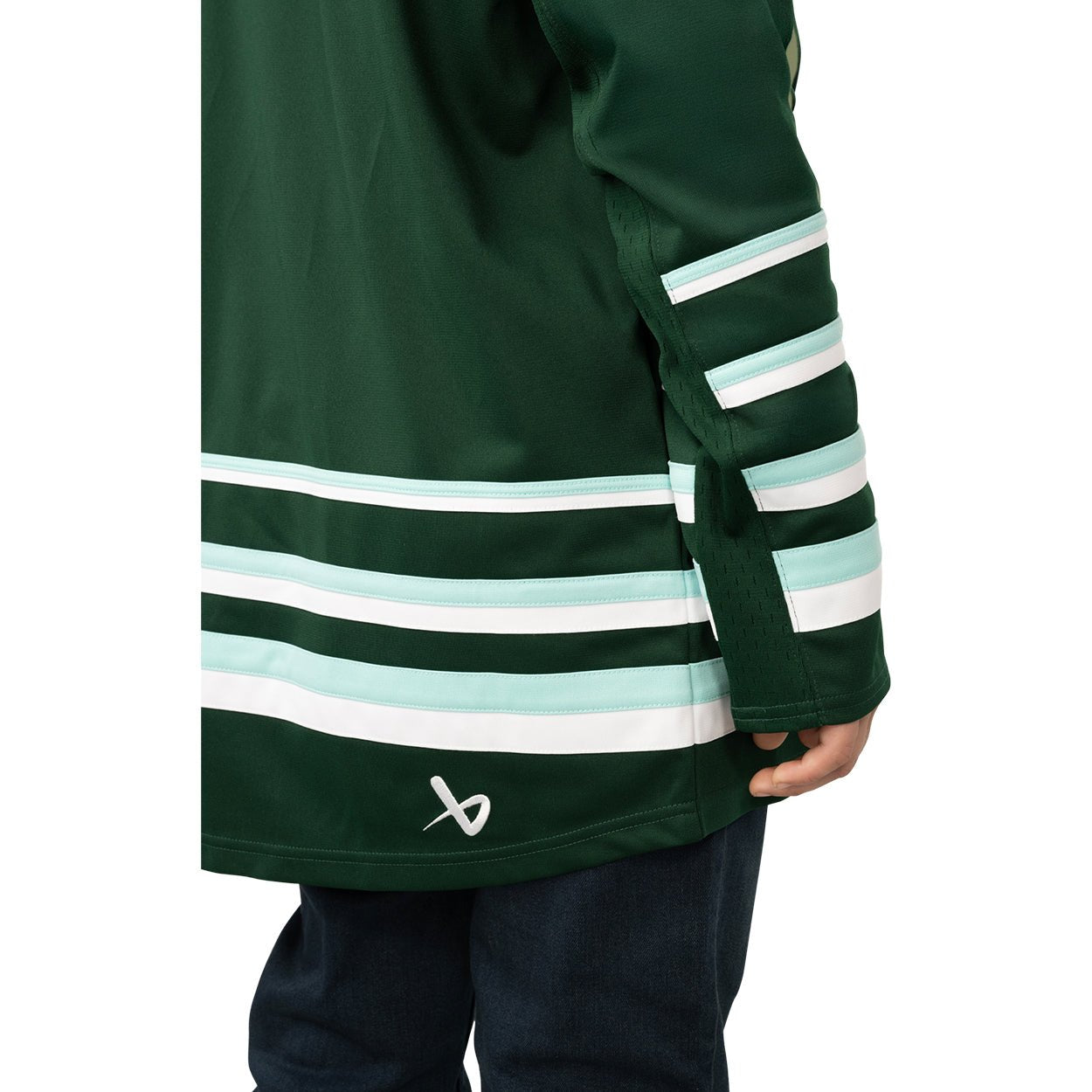 Boston Fleet Youth Bauer Replica Home Jersey - Jersey in Green