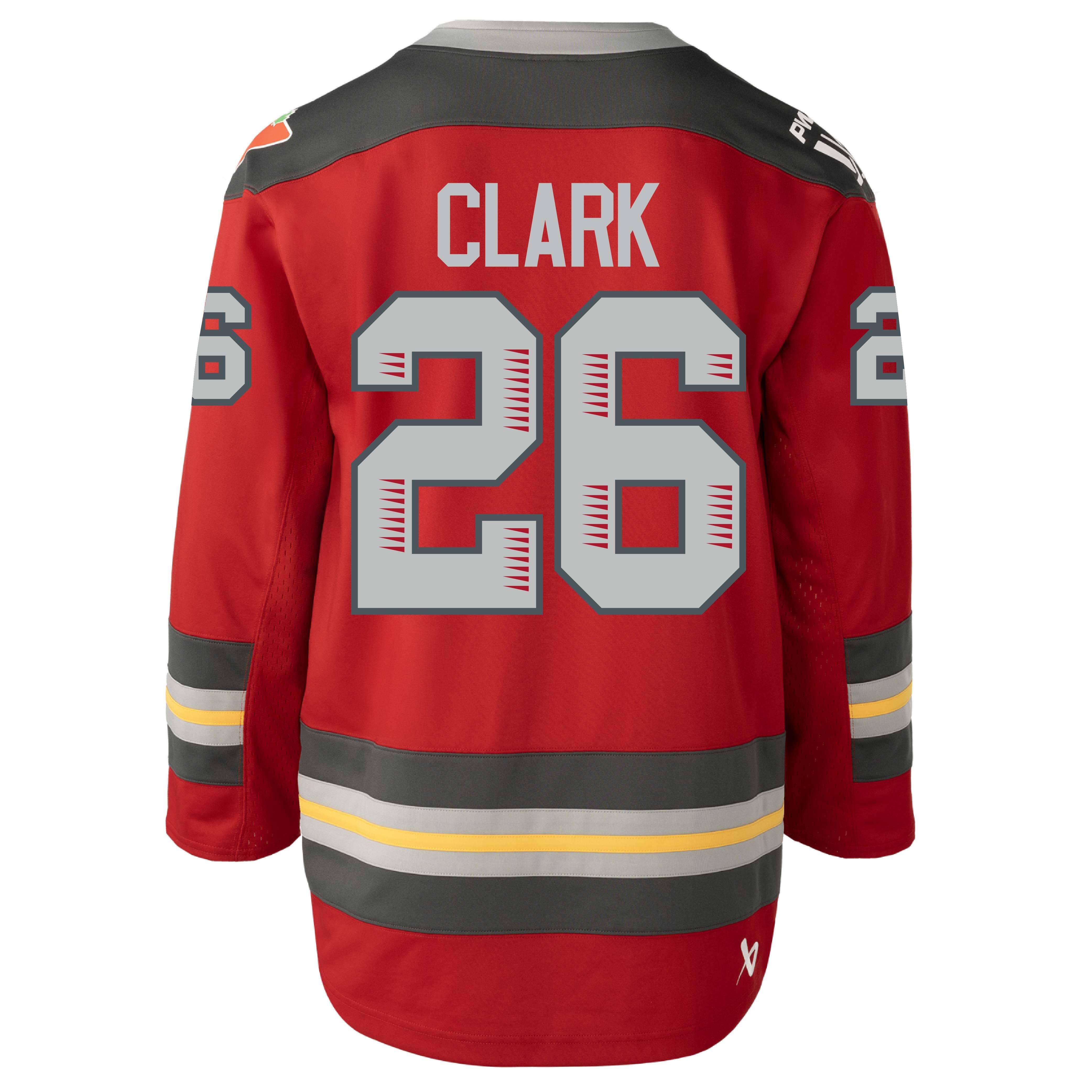 Emily Clark Ottawa Charge Youth Bauer Replica Home Jersey - Jersey in Red