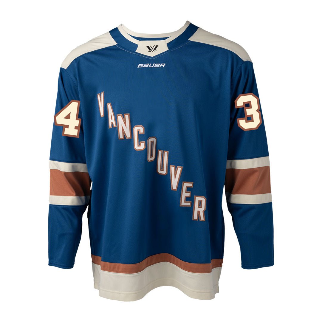 Adult PWHL Vancouver Hannah Miller Bauer Replica Home Jersey - Jersey in Blue