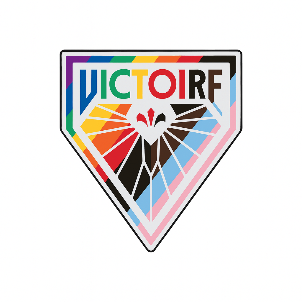 Montreal Victoire Pride Pin - Pin in Rainbow