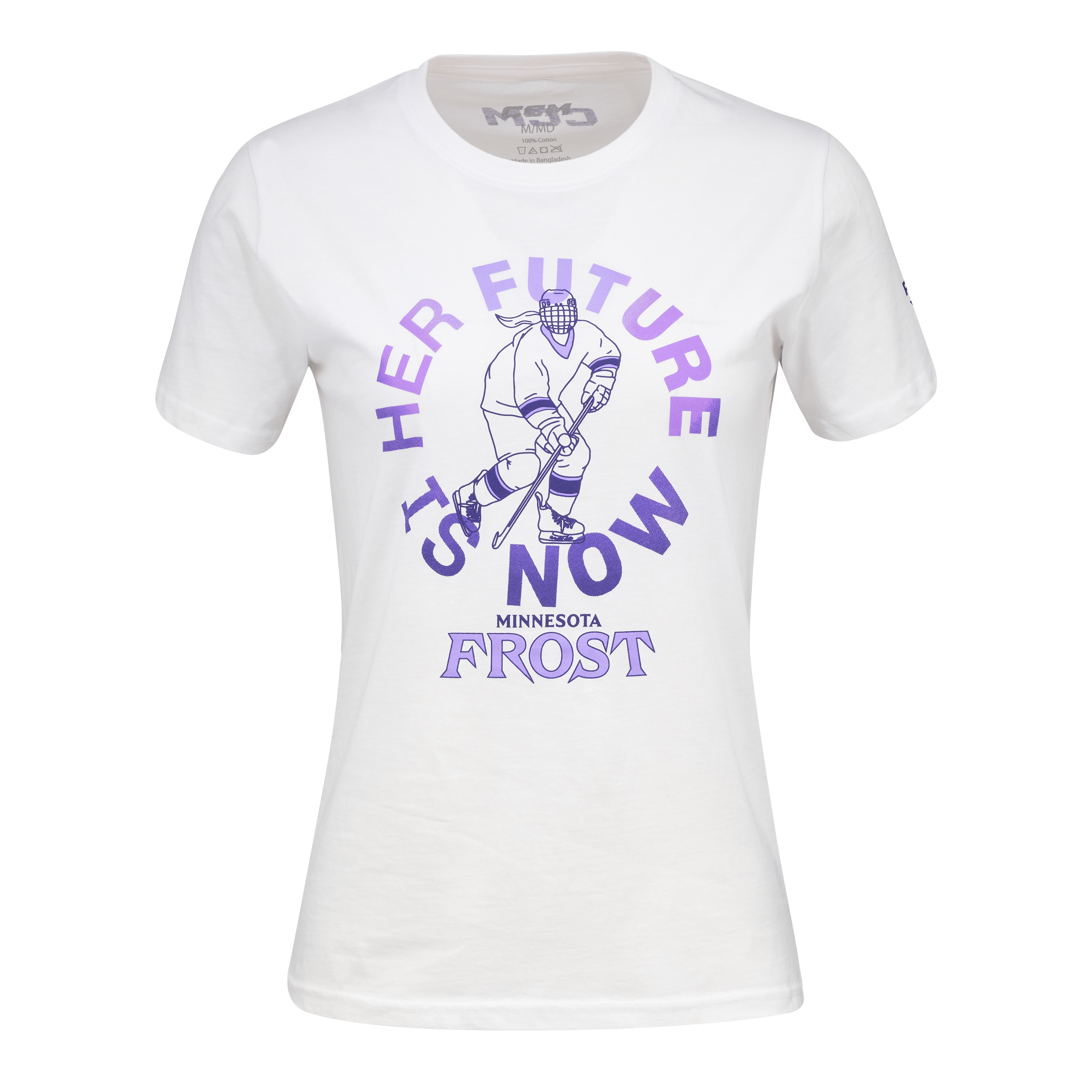 Minnesota Frost Adult CCM Her Future is Now Player Graphic T-Shirt - T-Shirt in White