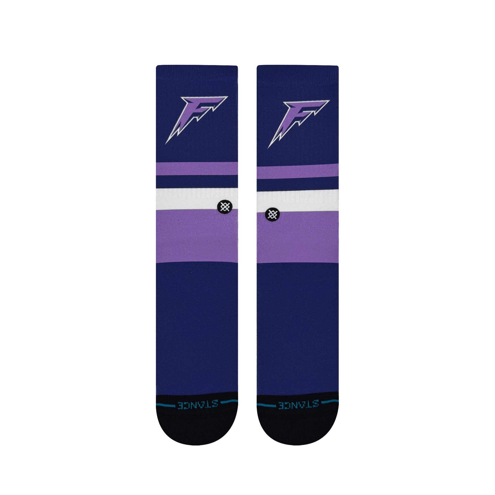 Minnesota Frost Adult Stance Home Jersey Crew Socks - Socks in Purple