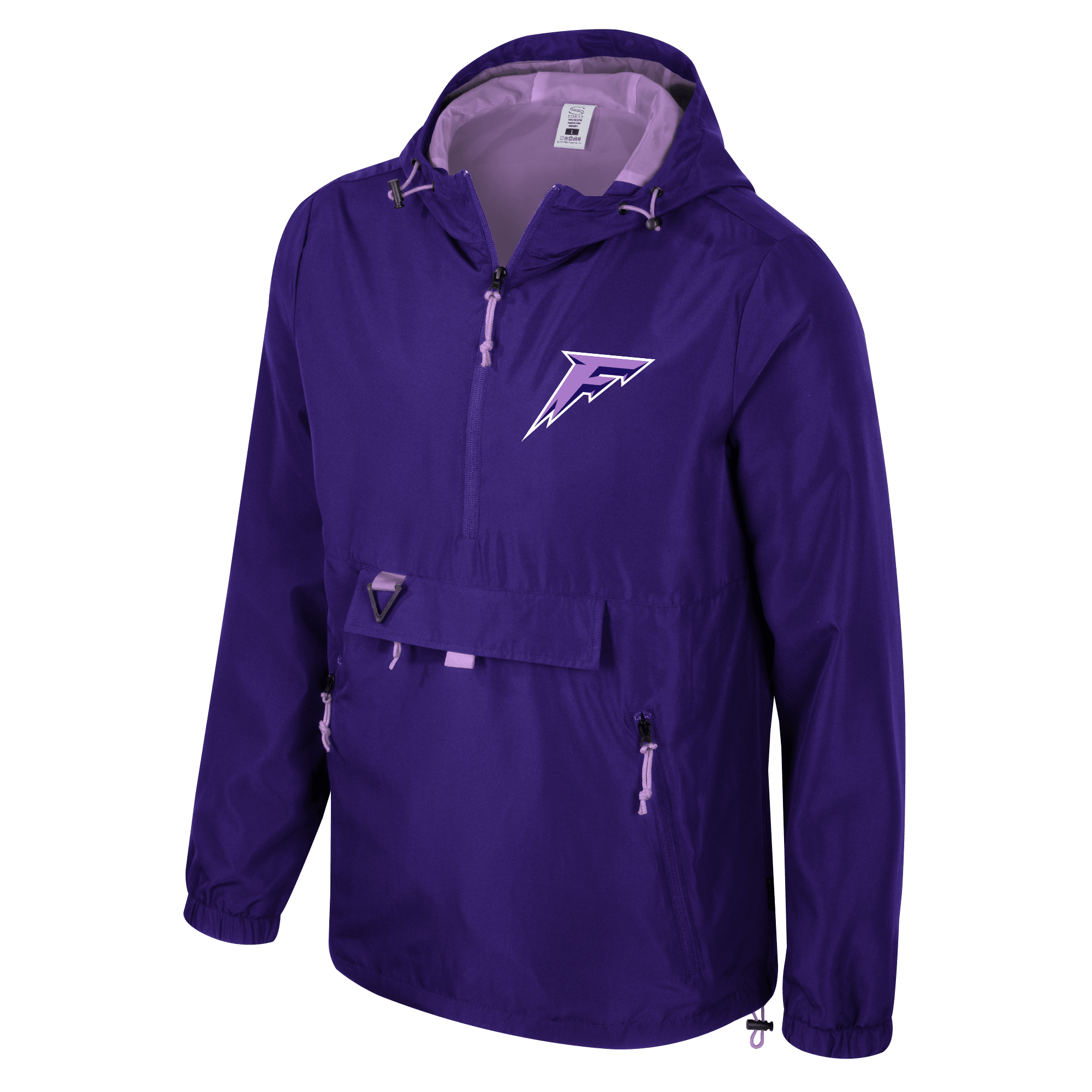 Minnesota Frost Adult Stadium Essentials Compete Quarter Zip Hybrid Jacket - Jacket in Purple