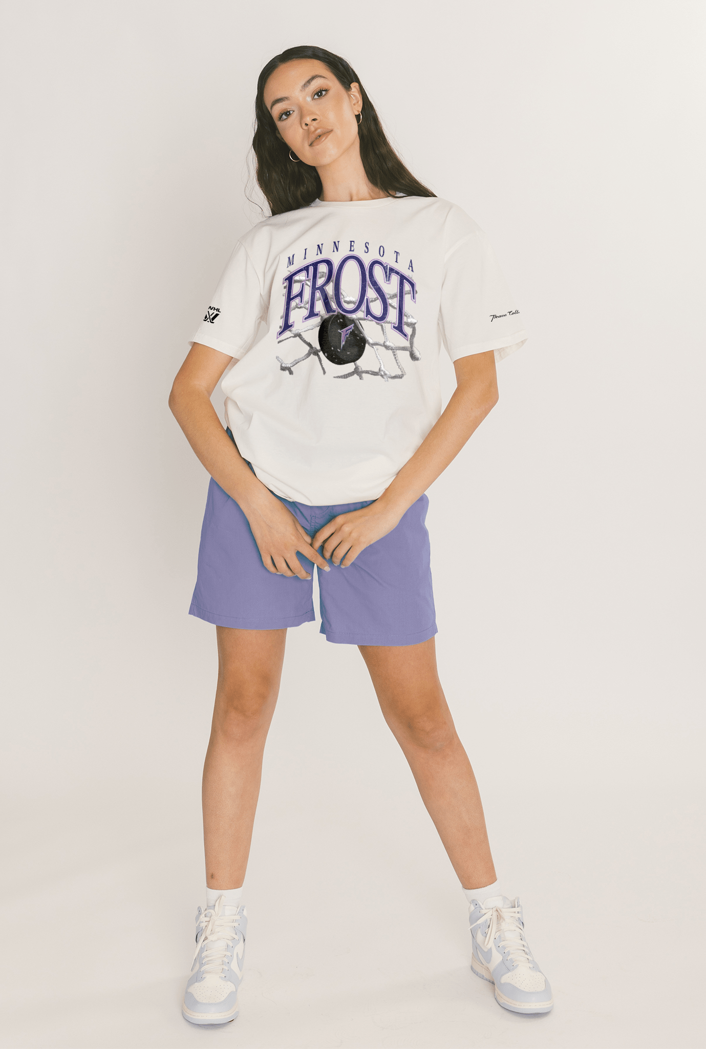 Minnesota Frost Unisex Peace Collective Vintage Heavy Weight T-Shirt - T-Shirt in Cream