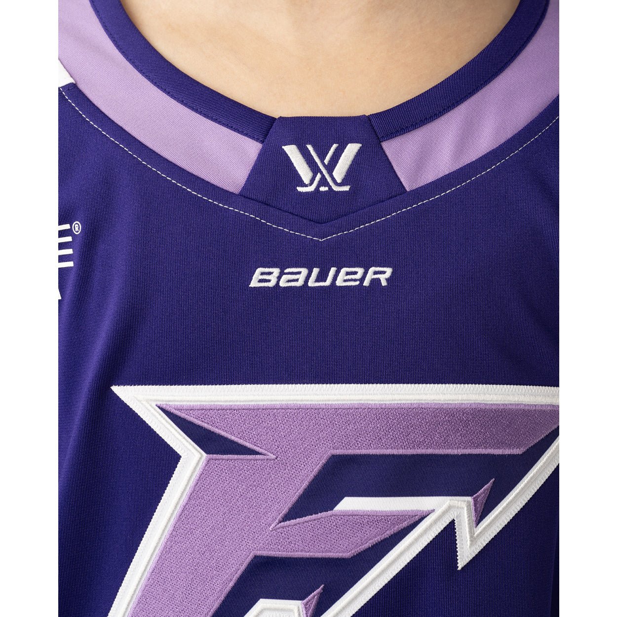 Minnesota Frost Youth Bauer Replica Home Jersey - Jersey in Purple