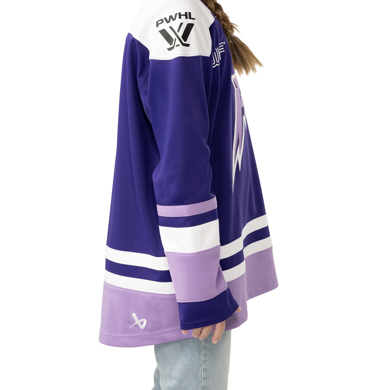 Minnesota Frost Youth Bauer Replica Home Jersey - Jersey in Purple