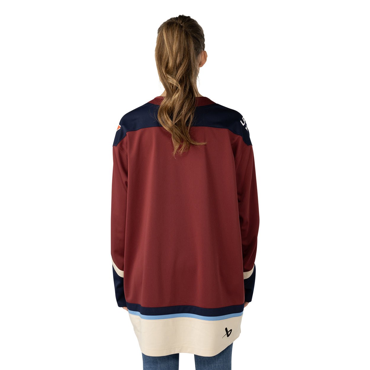 Montreal Victoire Adult Bauer Replica Home Jersey - Jersey in Maroon
