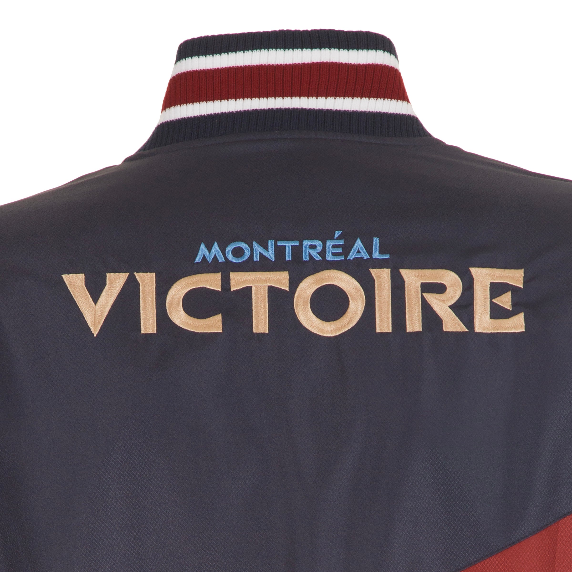 Montreal Victoire Adult Ripstop Nylon Colorblocked Jacket - Jacket in Navy