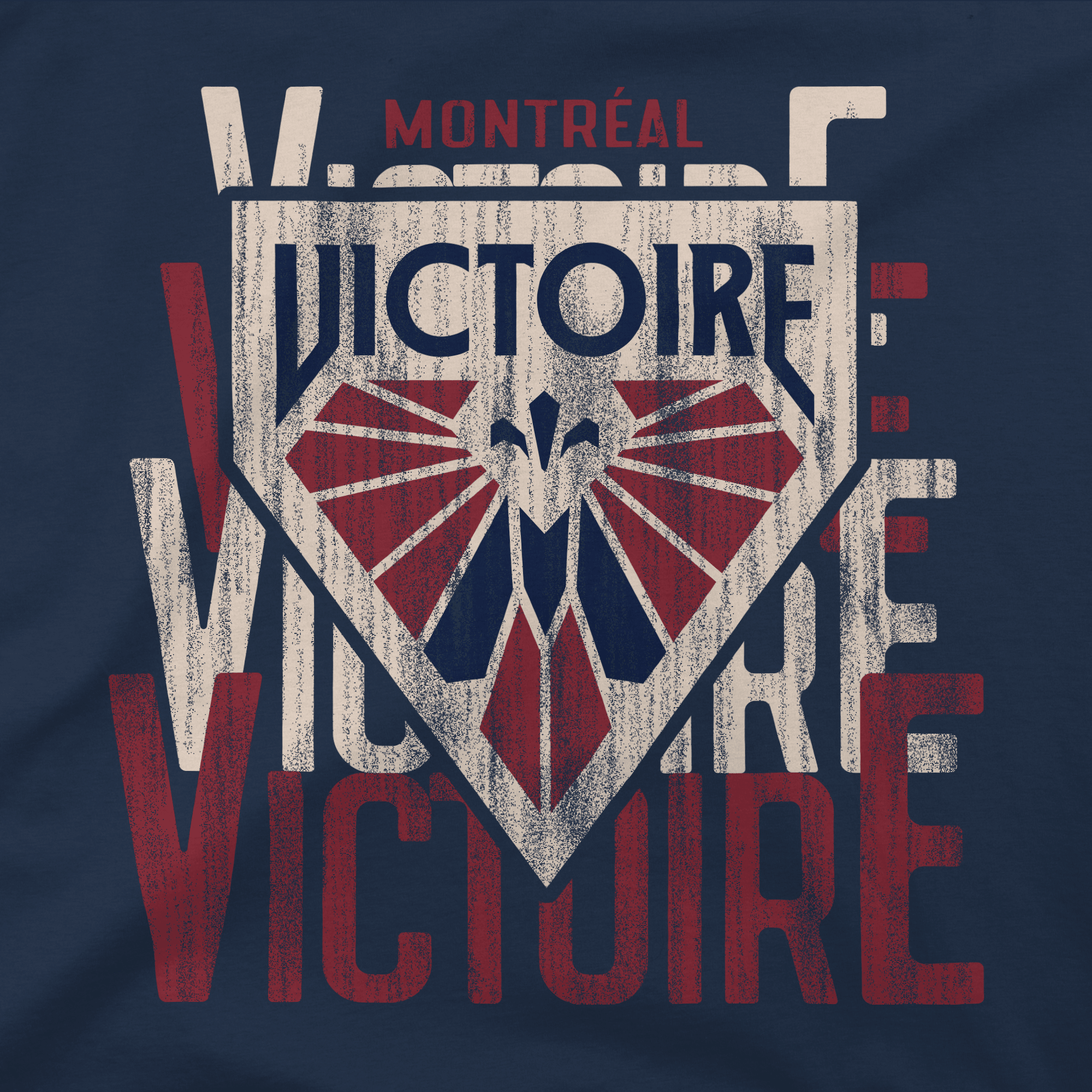 Montreal Victoire Adult Stadium Essentials Dedication Fleece Crewneck - Crewneck in S