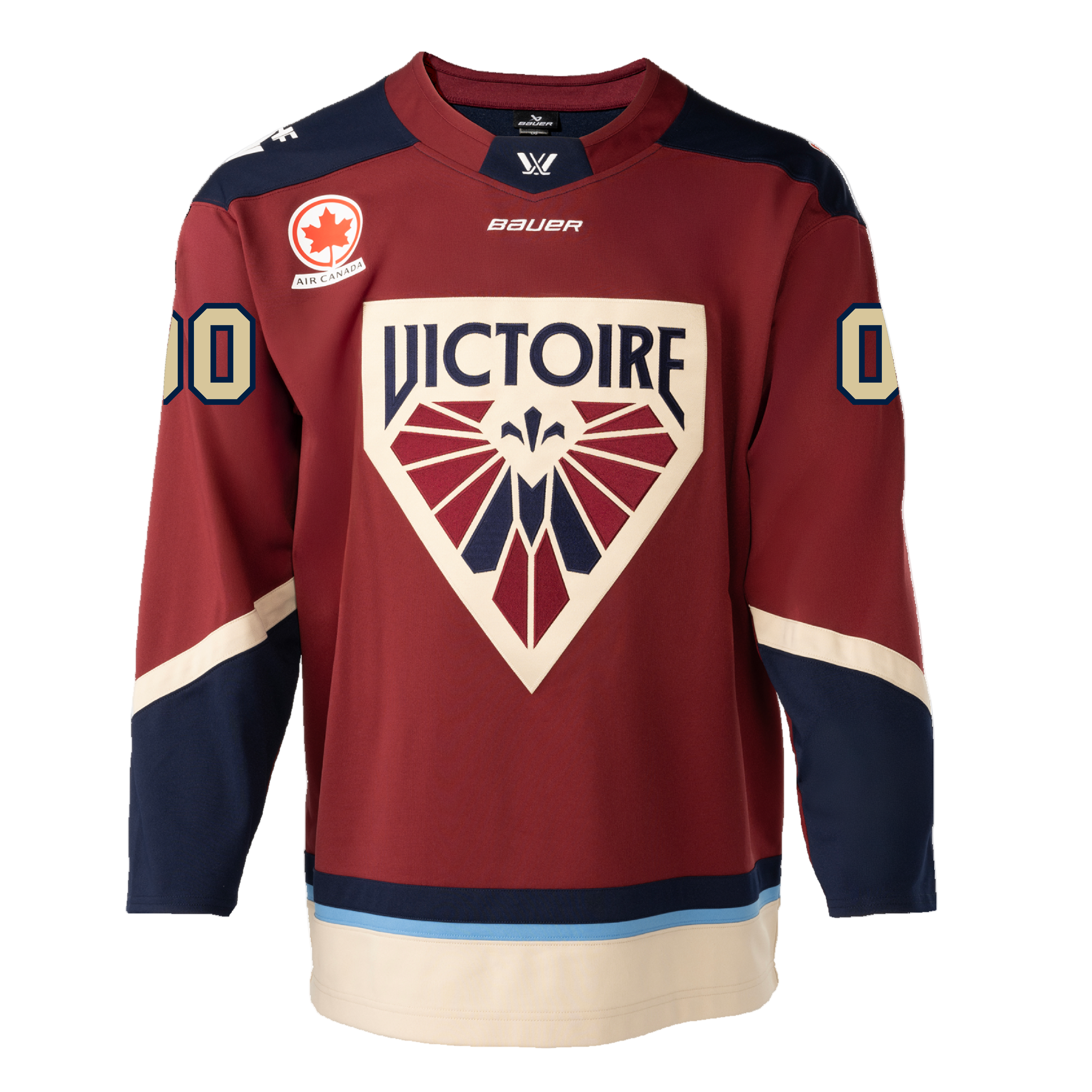Adult Montreal Victoire Player Roster Bauer Replica Home Jersey - Jersey in