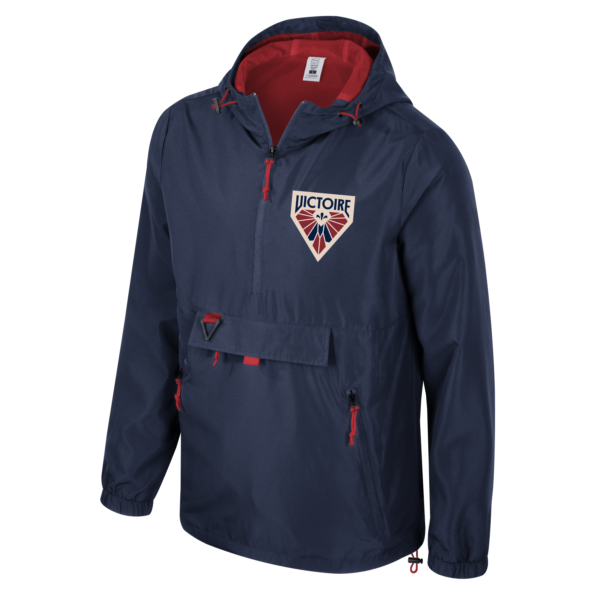 Montreal Victoire Adult Stadium Essentials Compete Quarter Zip Hybrid