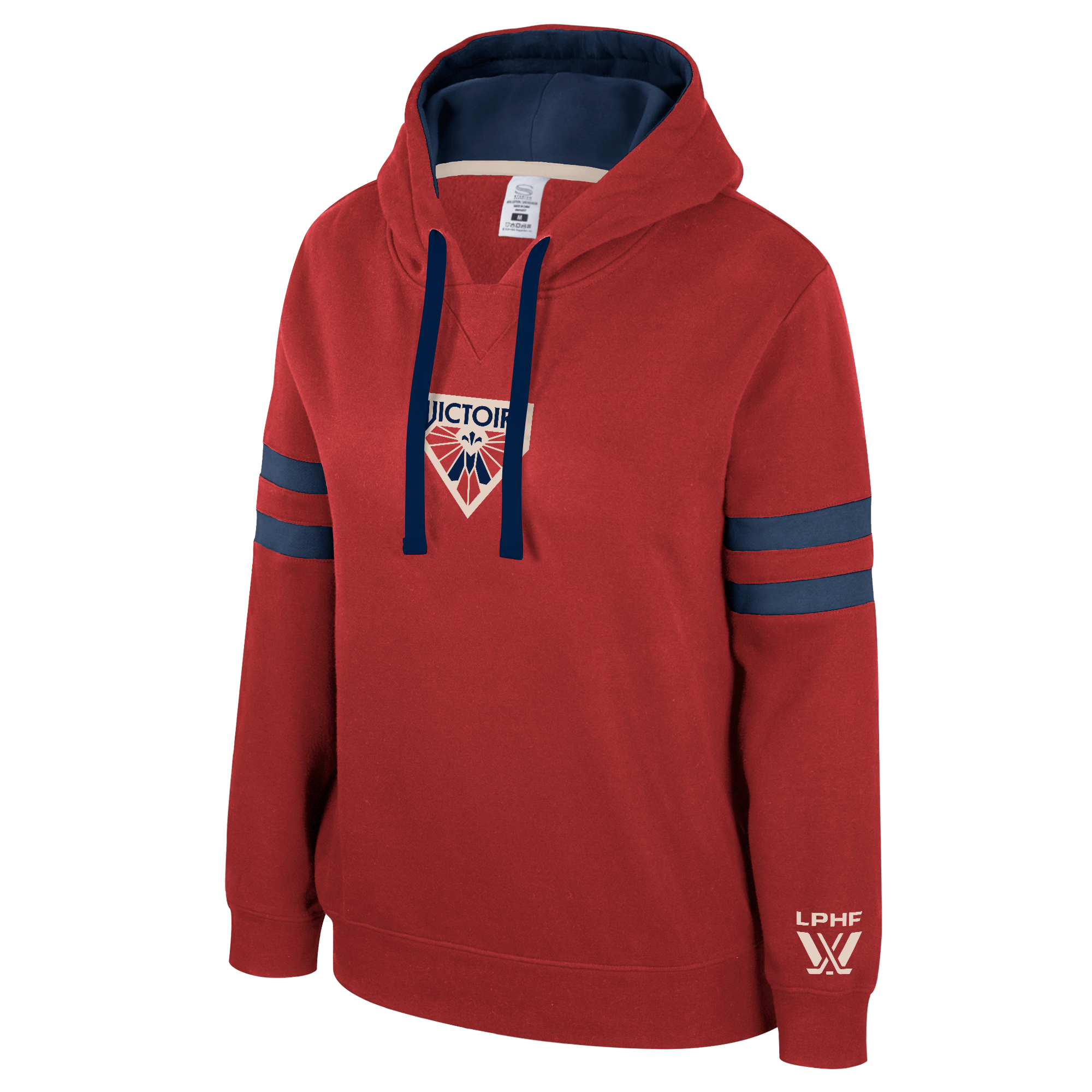 Montreal Victoire Women's Stadium Essentials Road Game Hoodie - Hoodie in Maroon