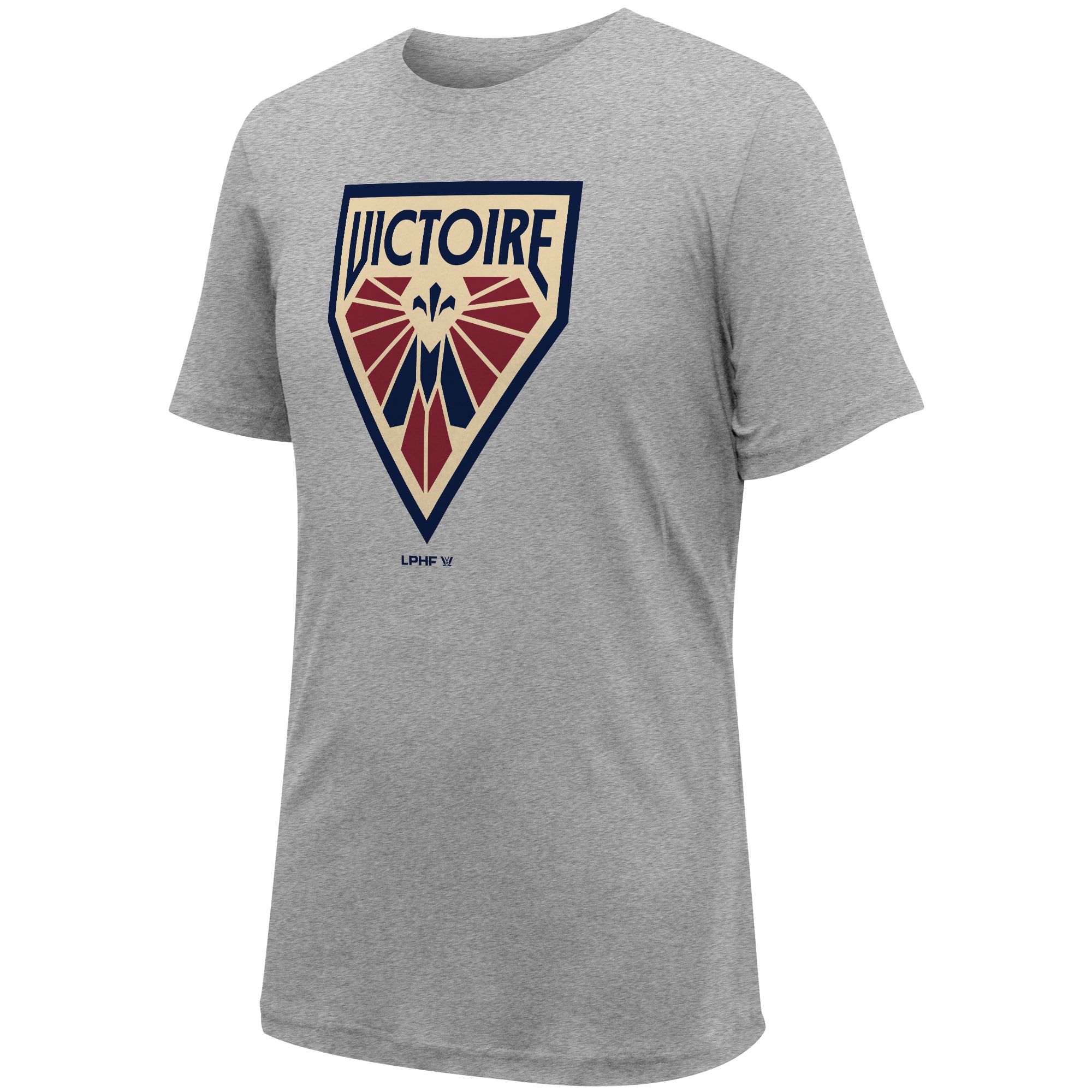 Montreal Victoire Unisex Stadium Essentials Logo T-Shirt - T-Shirt in Grey