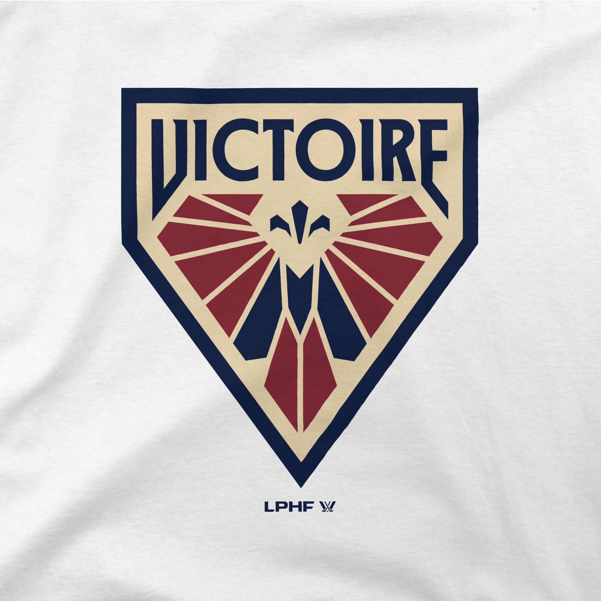 Montreal Victoire Unisex Stadium Essentials Small Logo T-Shirt - T-Shirt in White
